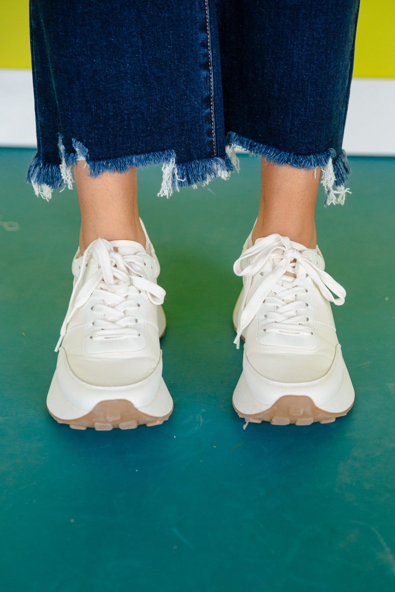 Hannah Sneaker - Cream