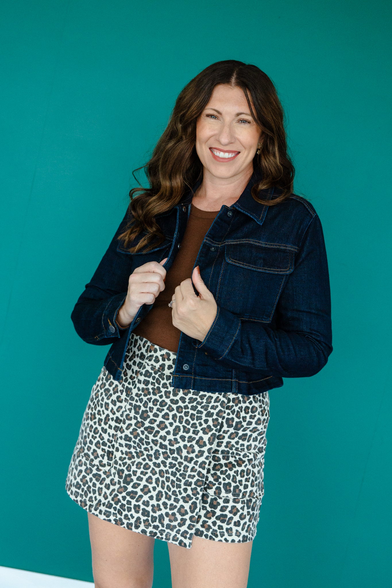 Bianca Denim Jacket - Dark Wash