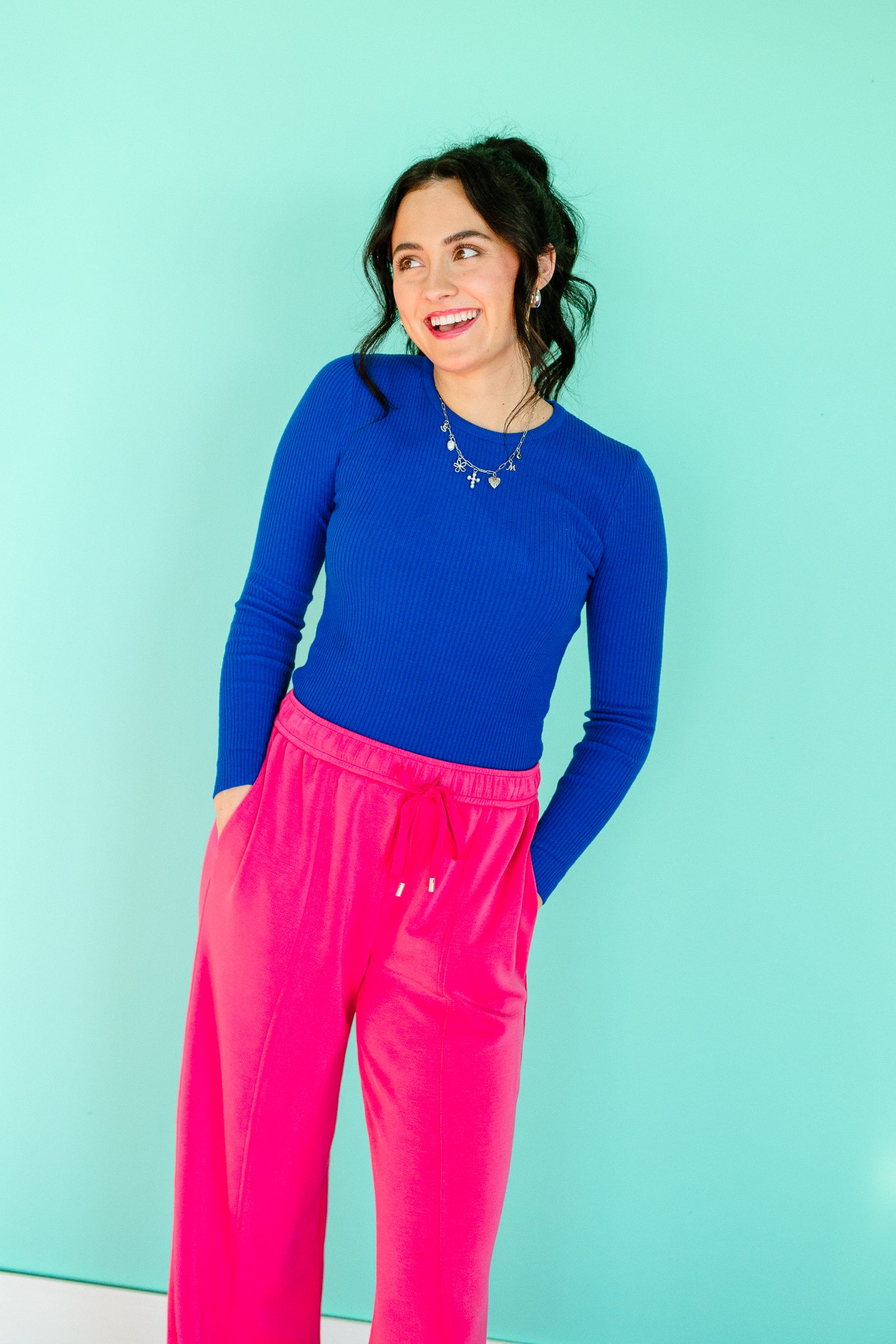 Kenzie Ribbed Sweater Top