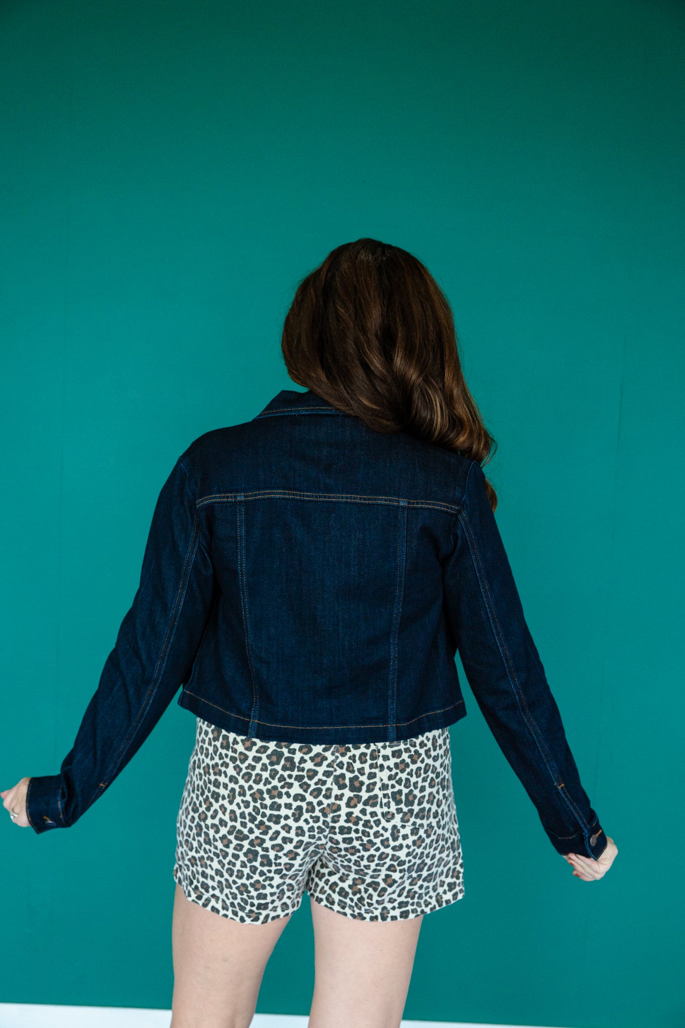 Bianca Denim Jacket - Dark Wash