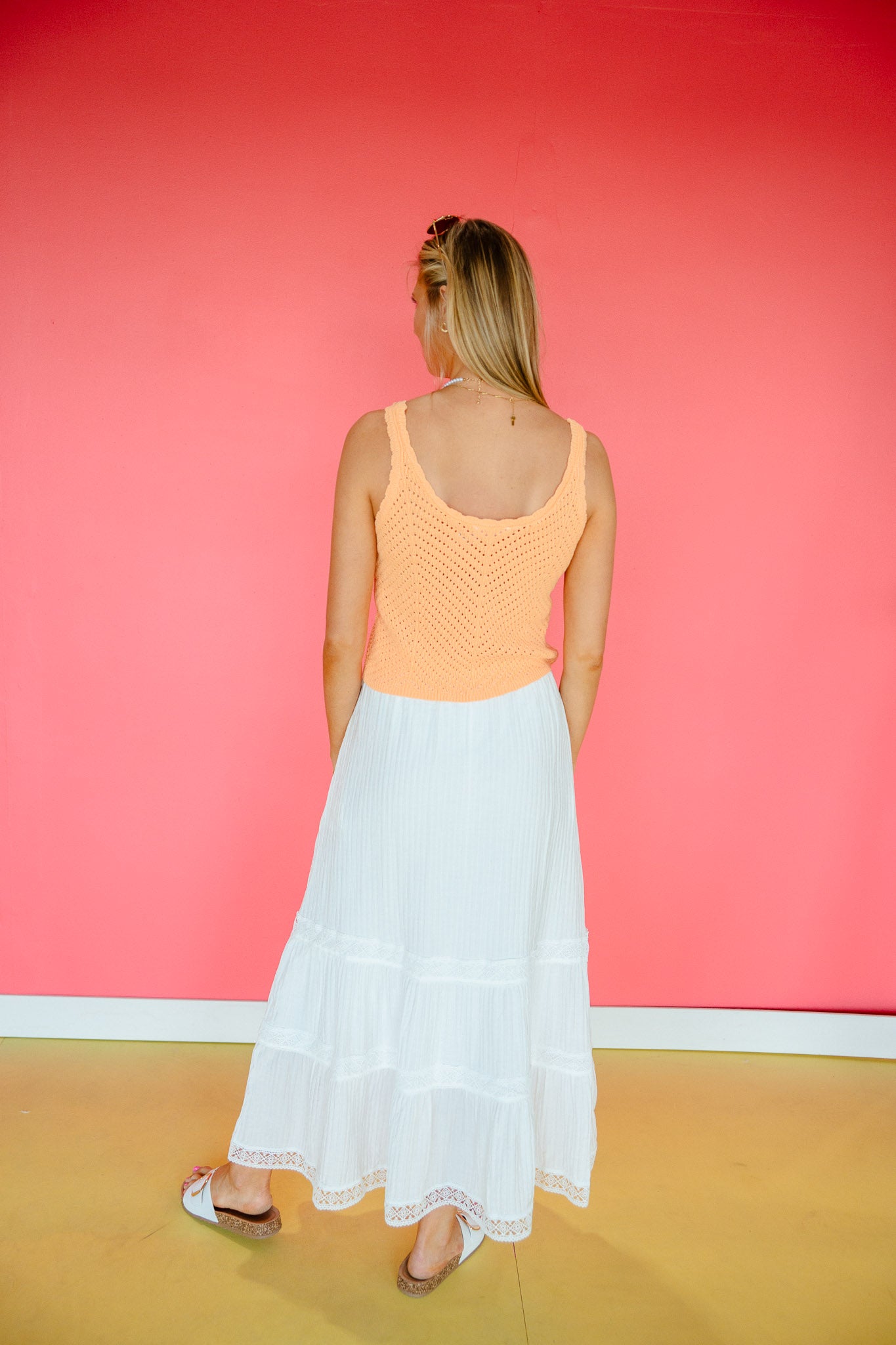 Shawnee Maxi Skirt - Soft White/Ivory
