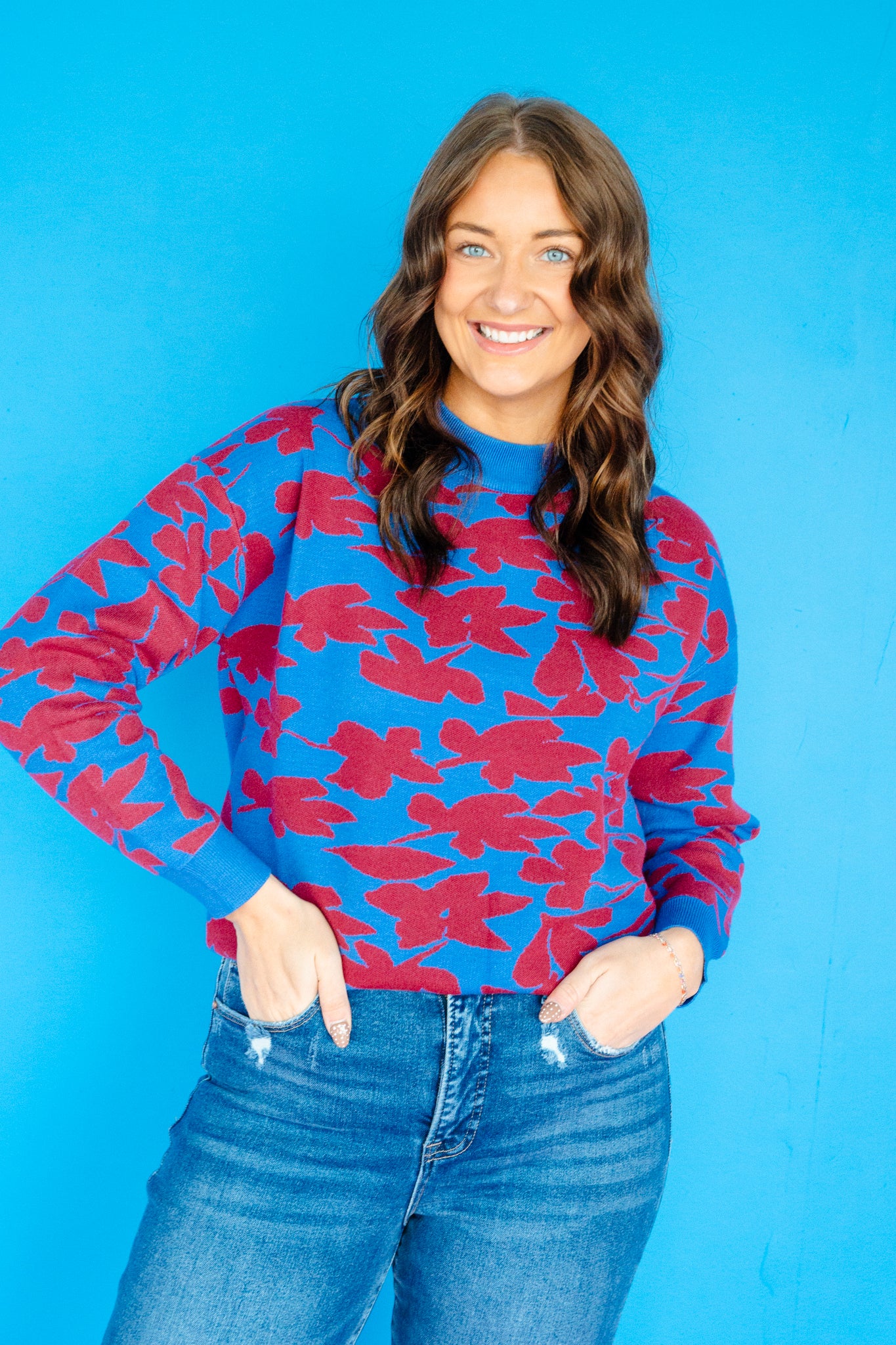 Theresa Mock Neck Sweater