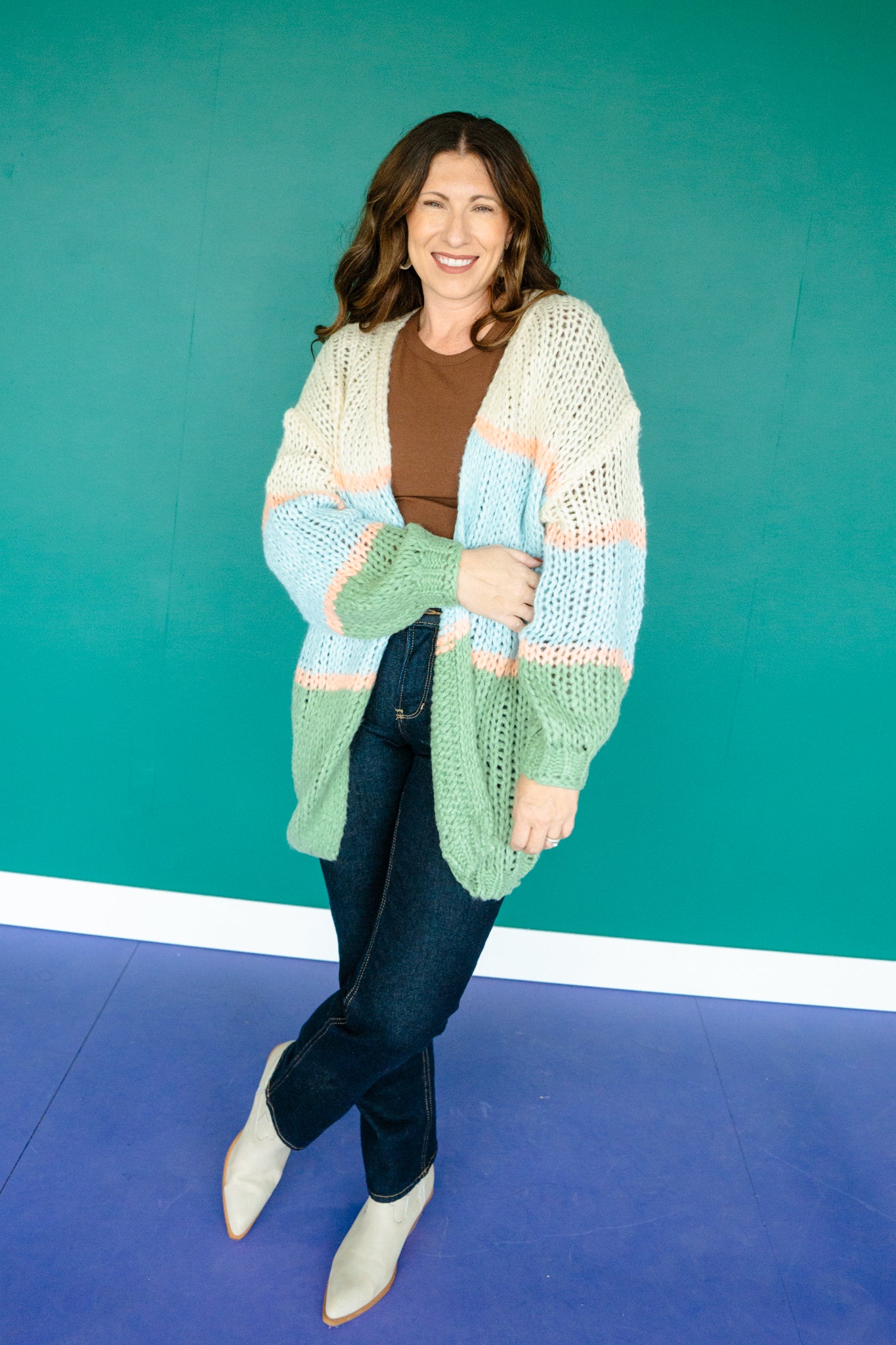 Genene Chunky Knit Cardigan