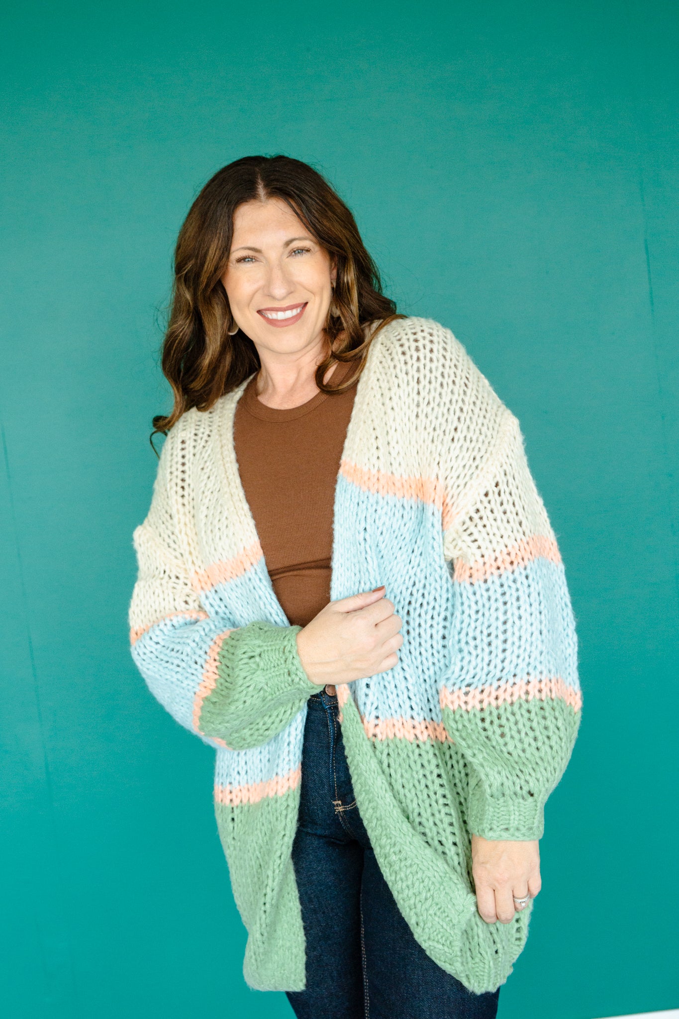 Genene Chunky Knit Cardigan