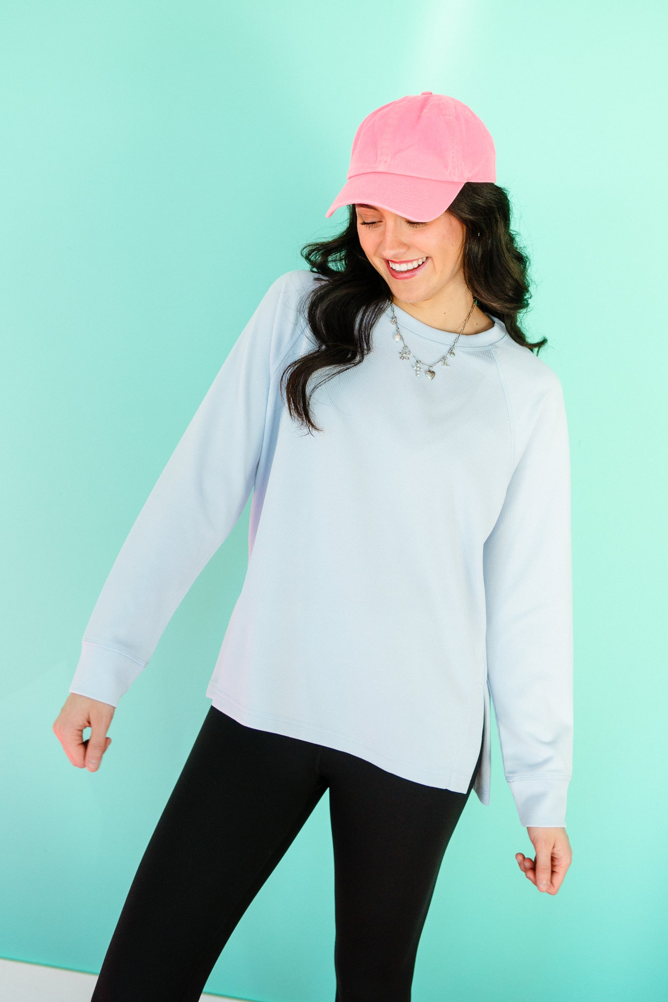 Monique Sand Wash Ribbed Tunic