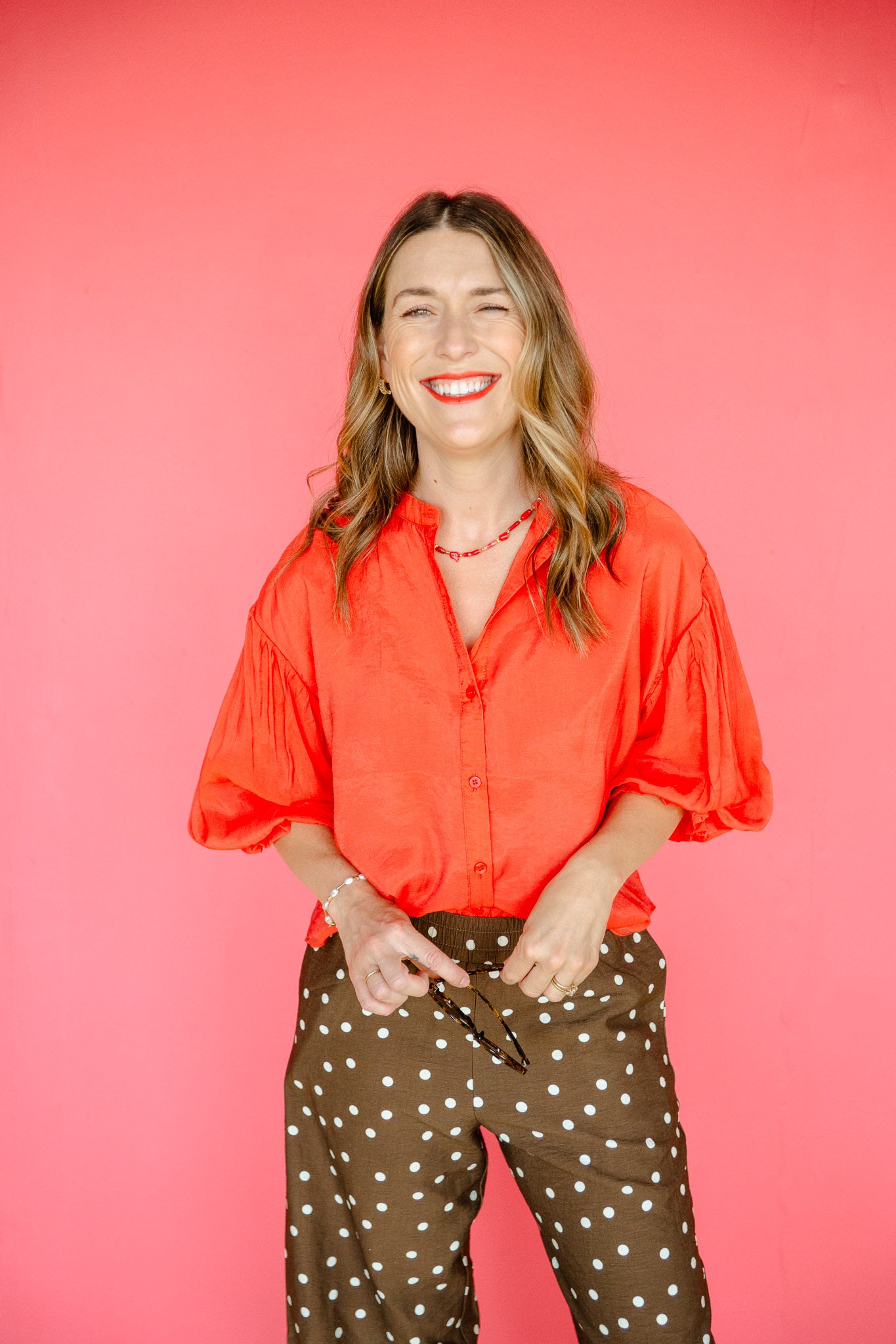 Weekend Vibes Button Up Blouse