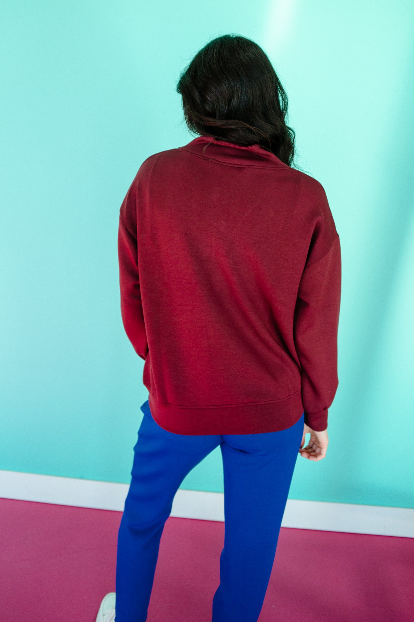 Hattie Scuba Pullover