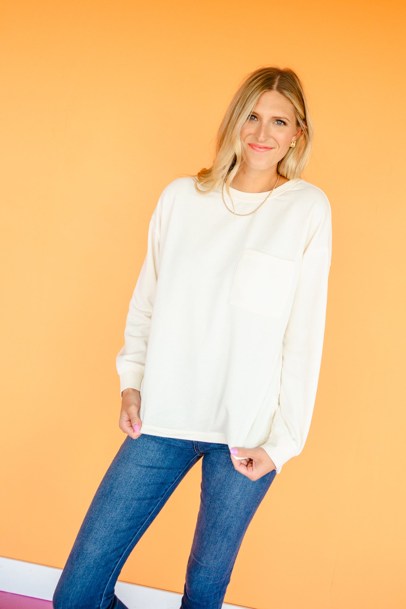 Laurie Hi Low Sweatshirt