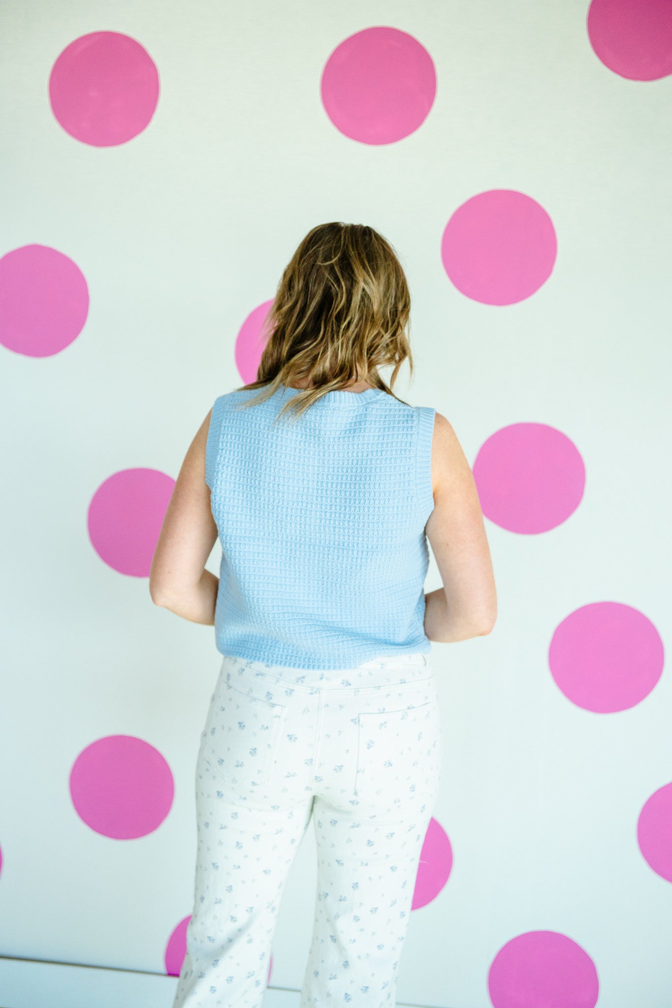 Kenna Textured Button Vest