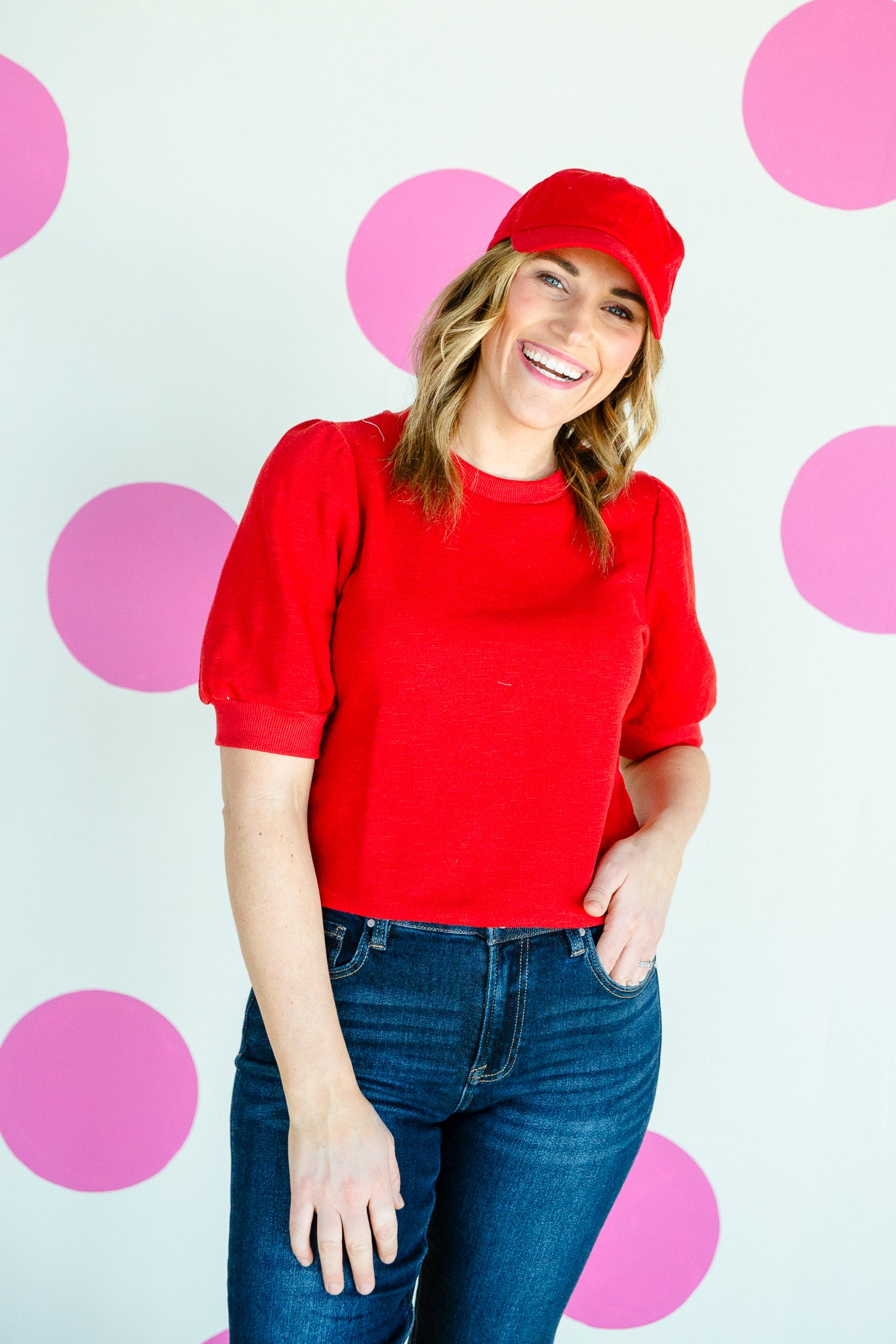 Varley Puff Sleeve Top