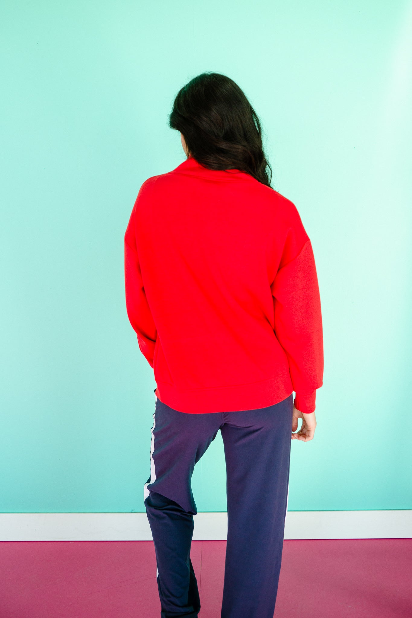 Hattie Scuba Pullover