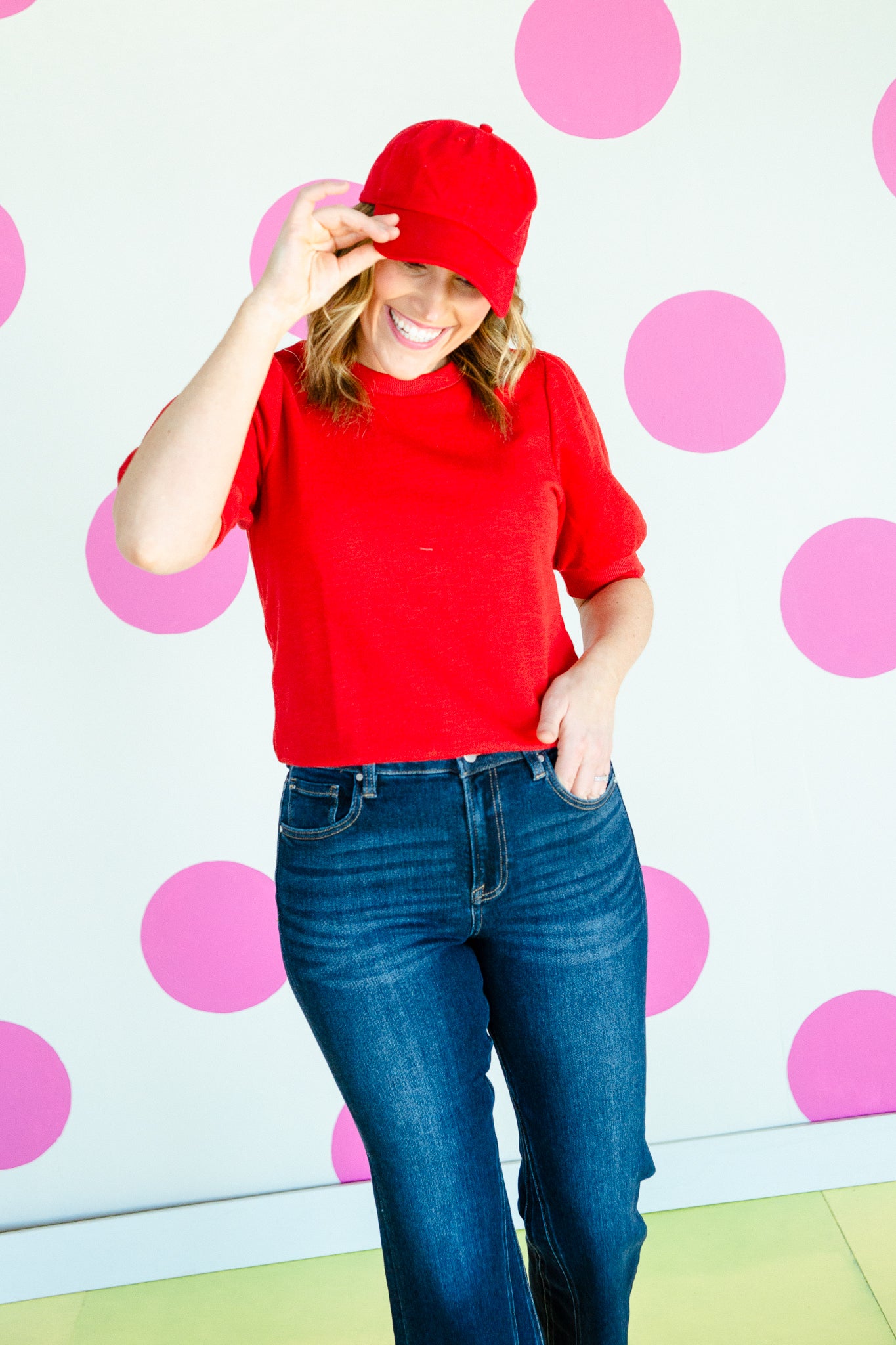 Varley Puff Sleeve Top