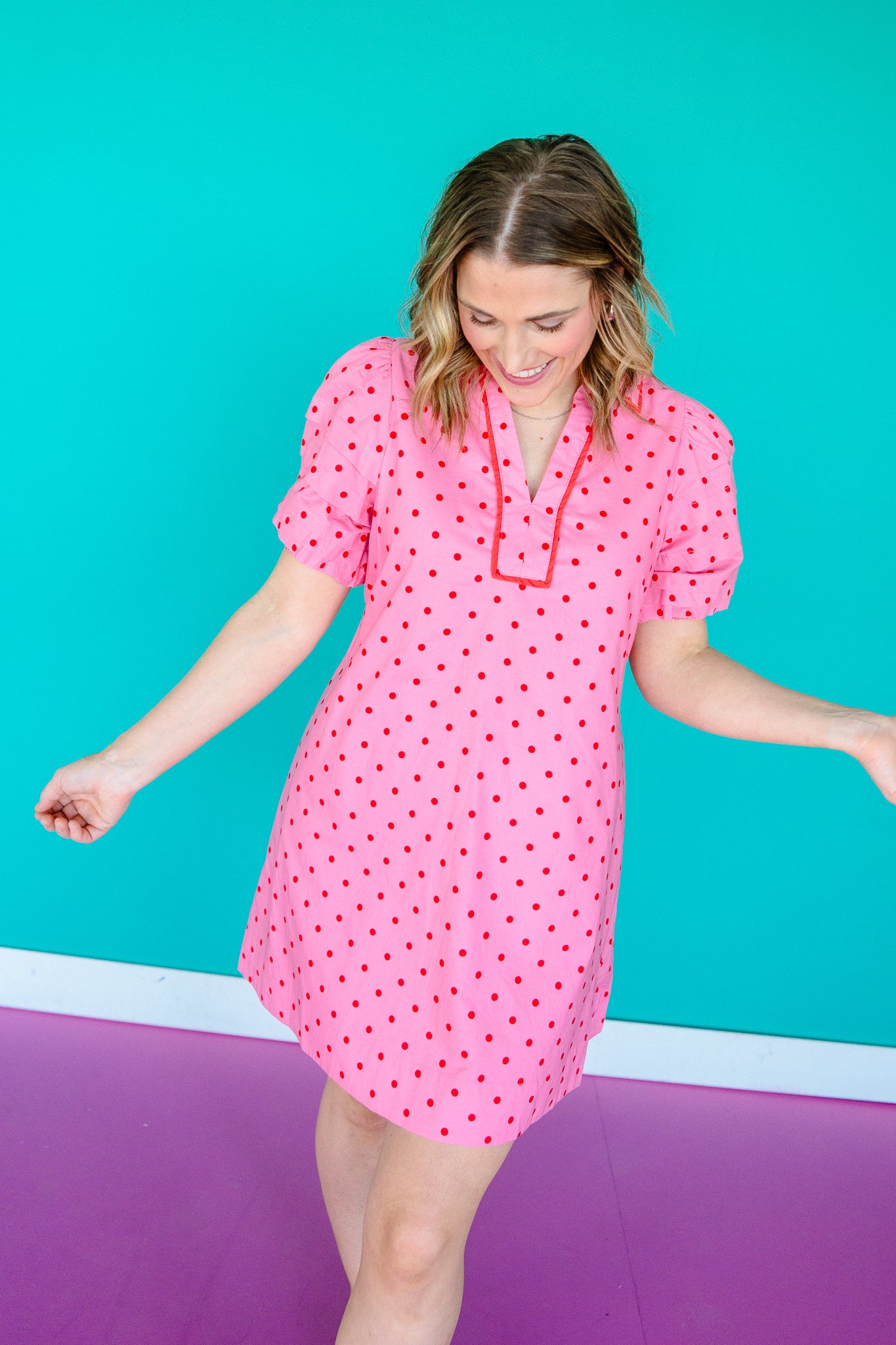 Kelli Polka Dot Dress