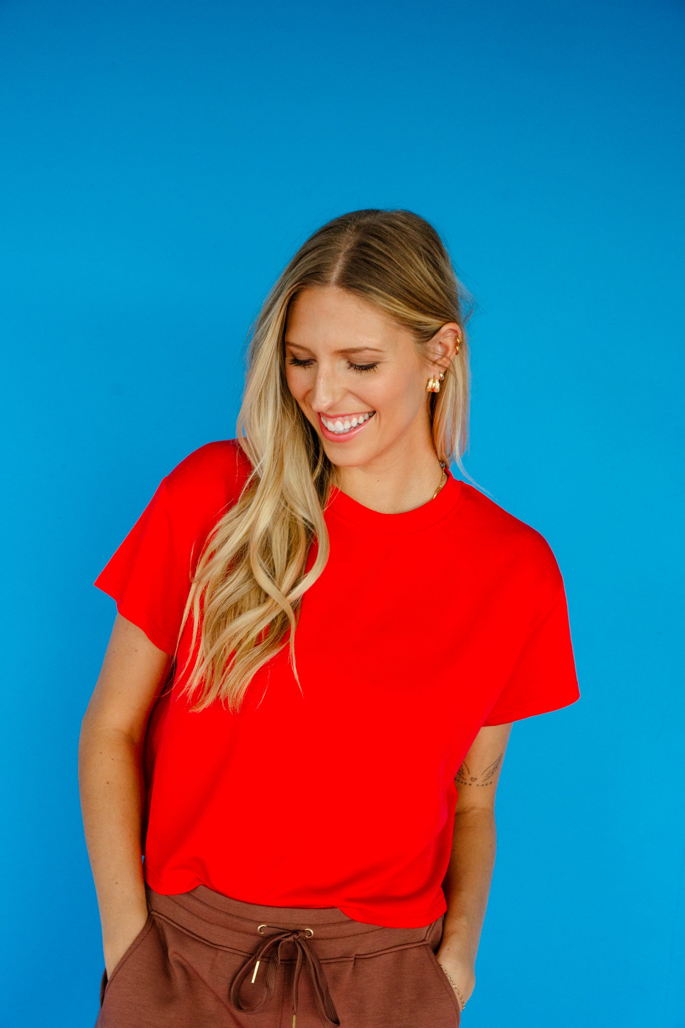 [Ellevate Basics] Blaise Boxy Tee