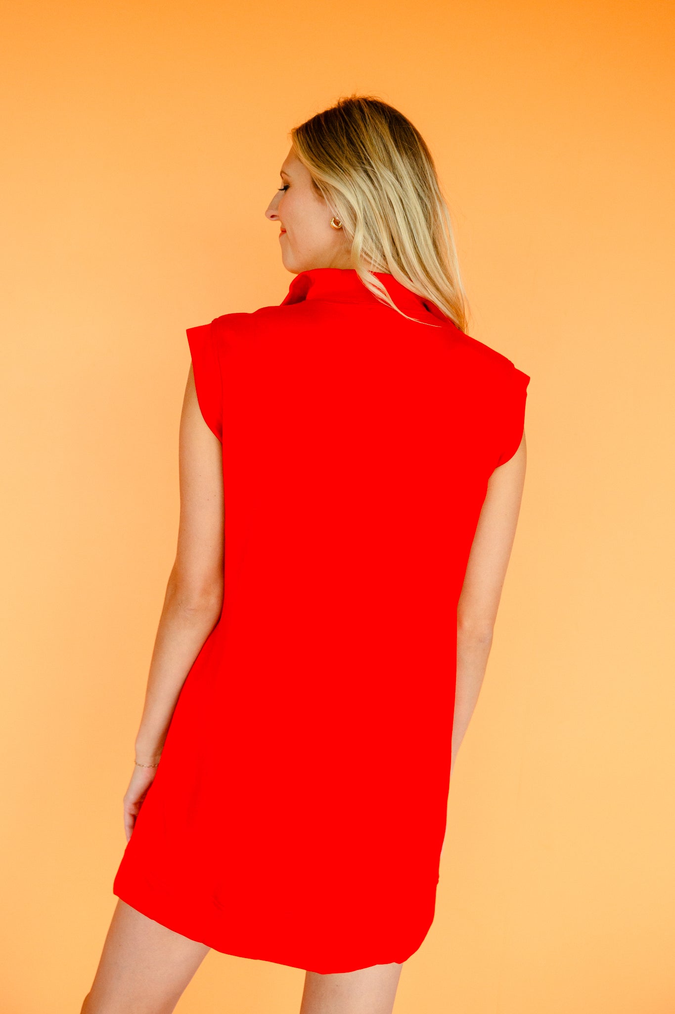 Irene Mini Dress - True Red