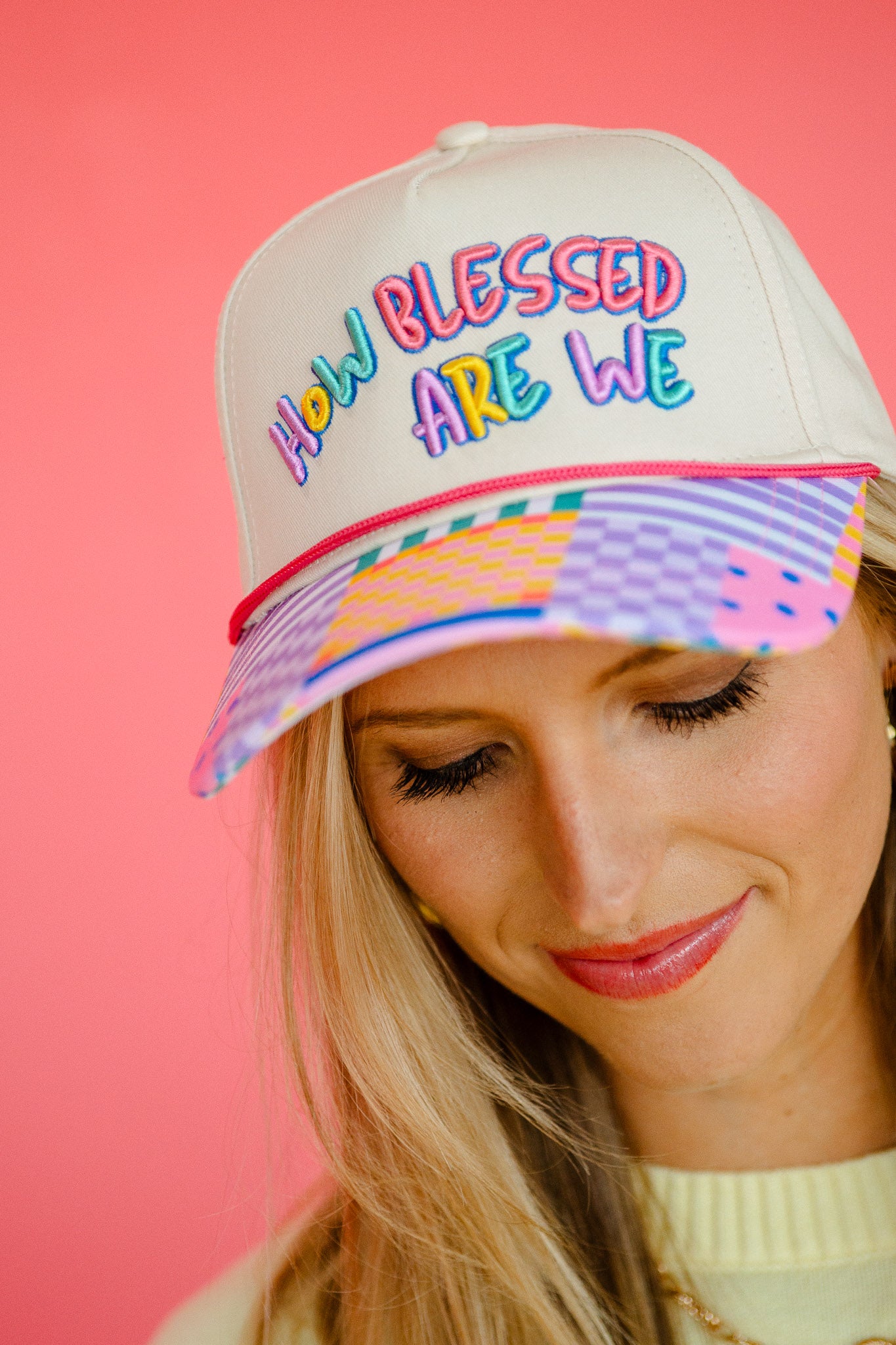How Blessed Are We Trucker Hat - Multi
