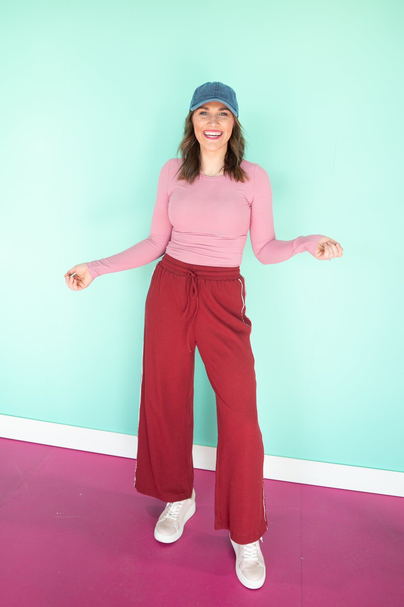 Reagan Ribbed Knit Top