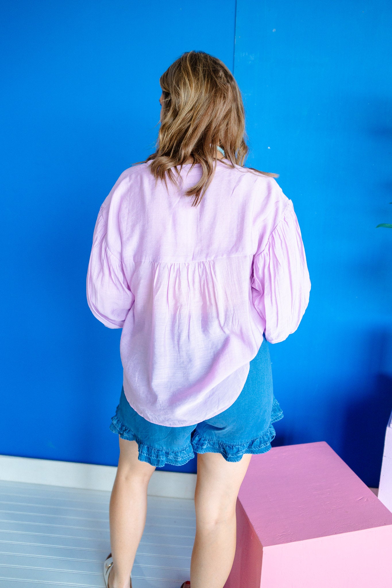 Weekend Vibes Button Up Blouse