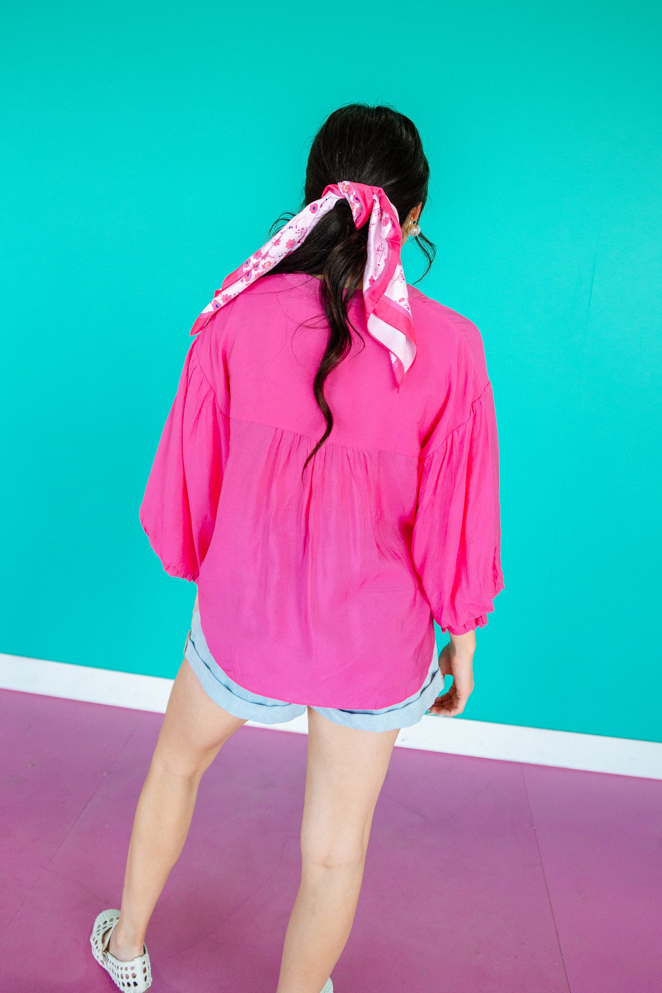 Weekend Vibes Button Up Blouse
