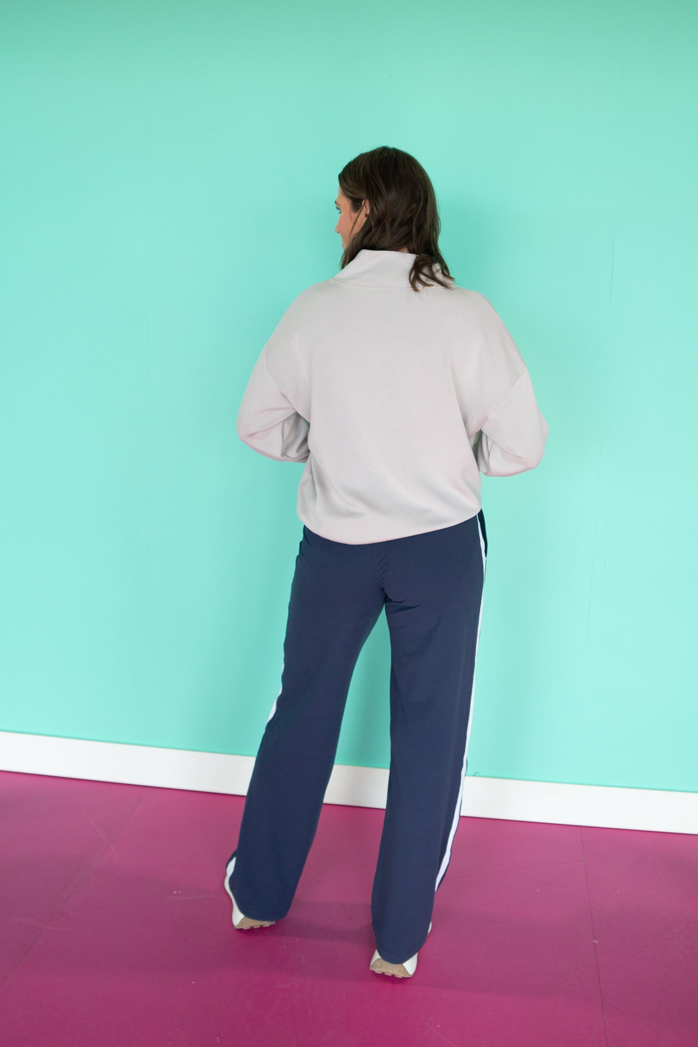 Hattie Scuba Pullover