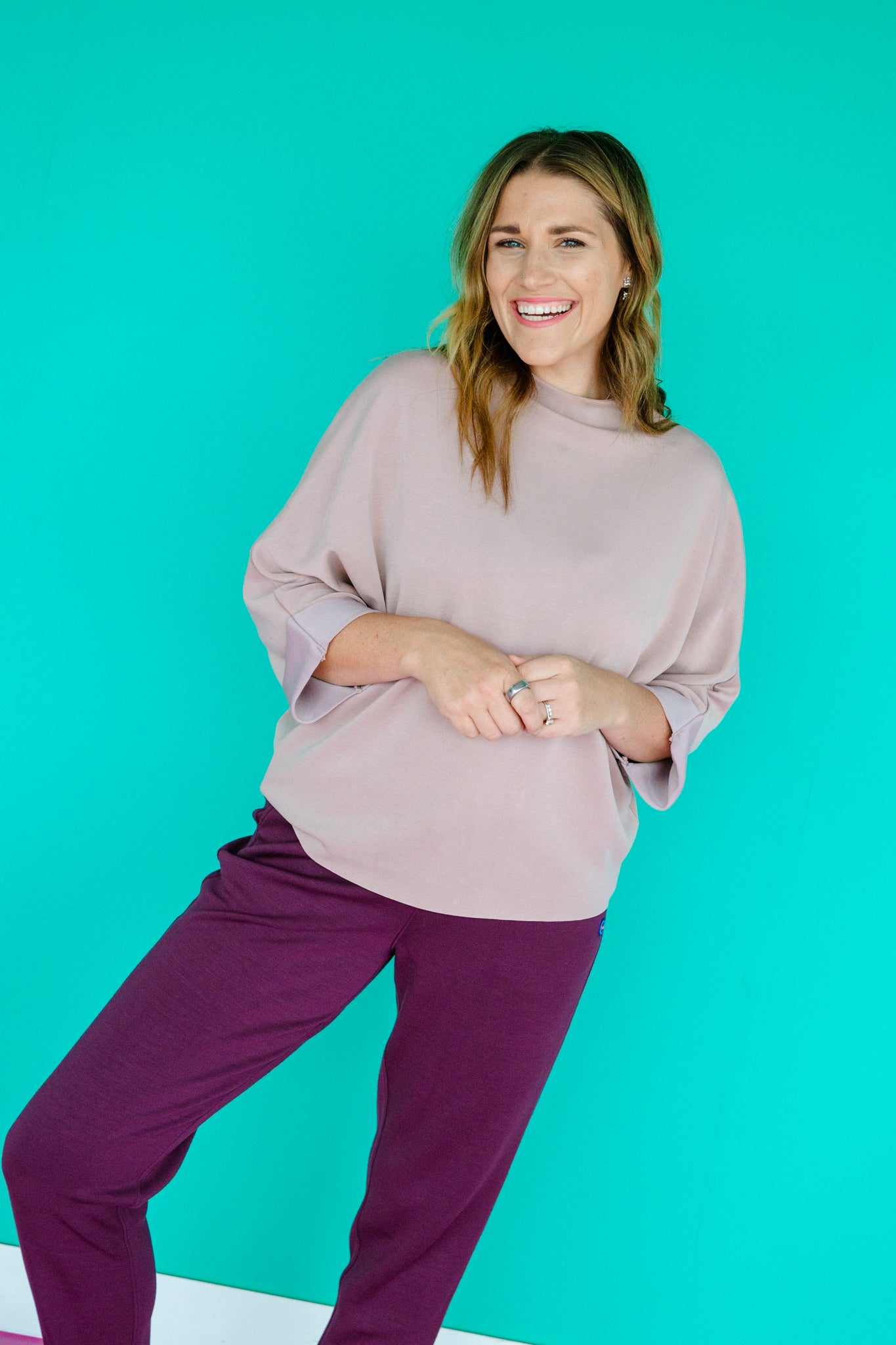 Joelle Mock Neck Top