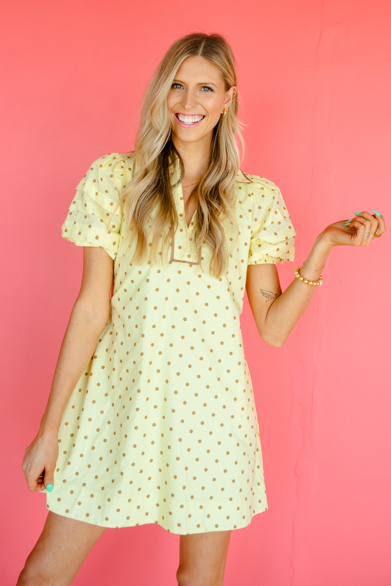 Kelli Polka Dot Dress