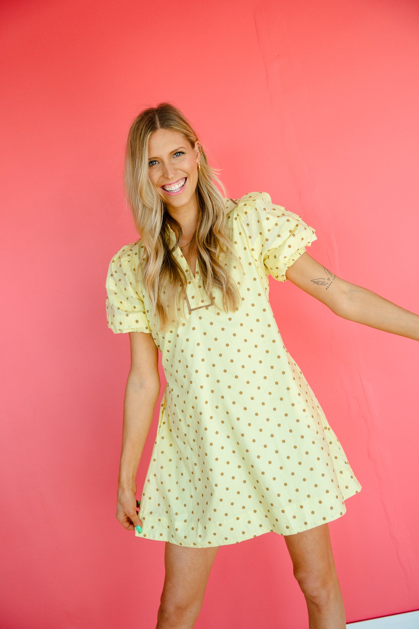 Kelli Polka Dot Dress