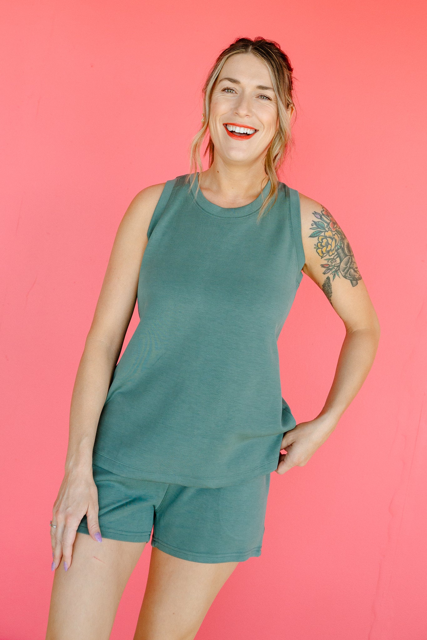 Helen Tank and Shorts Set