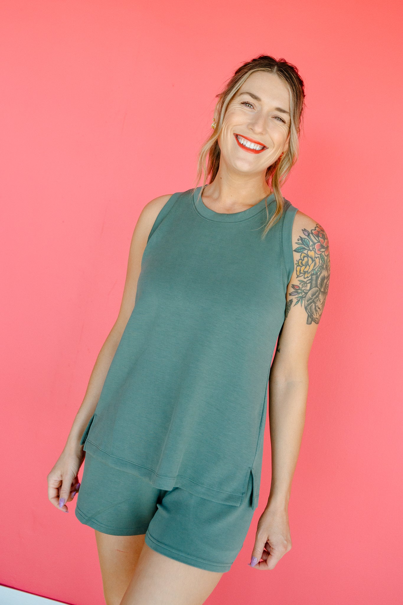 Helen Tank and Shorts Set