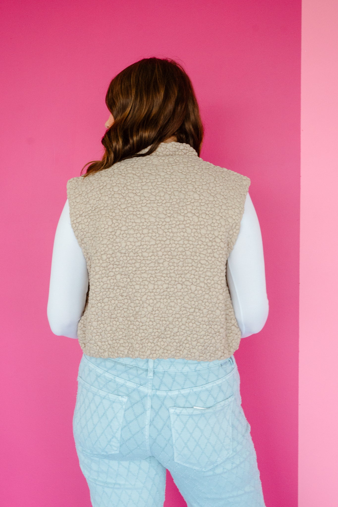 Bennett Quilted Vest - Mushroom