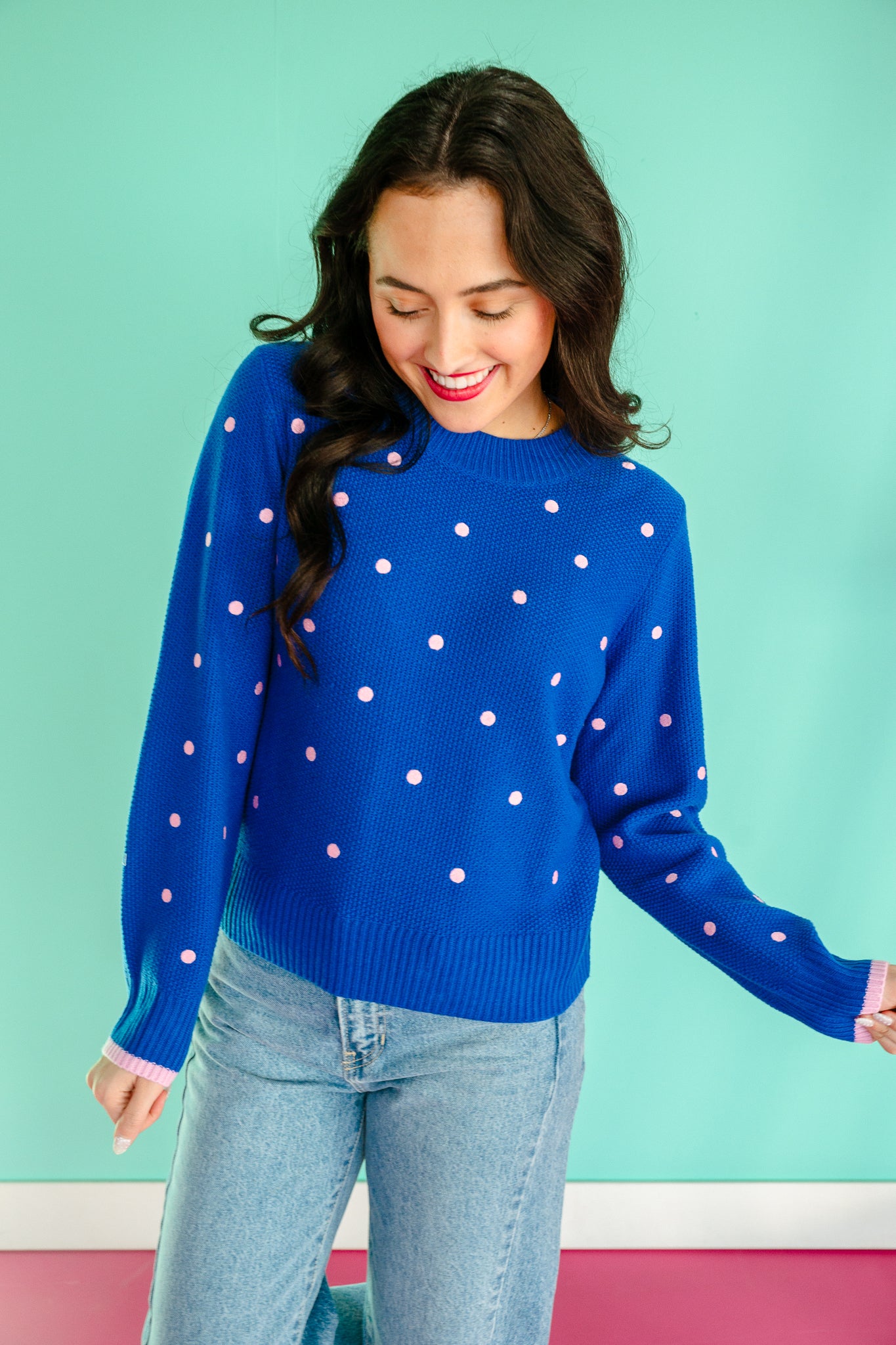 Lexi Polka Dot Sweater