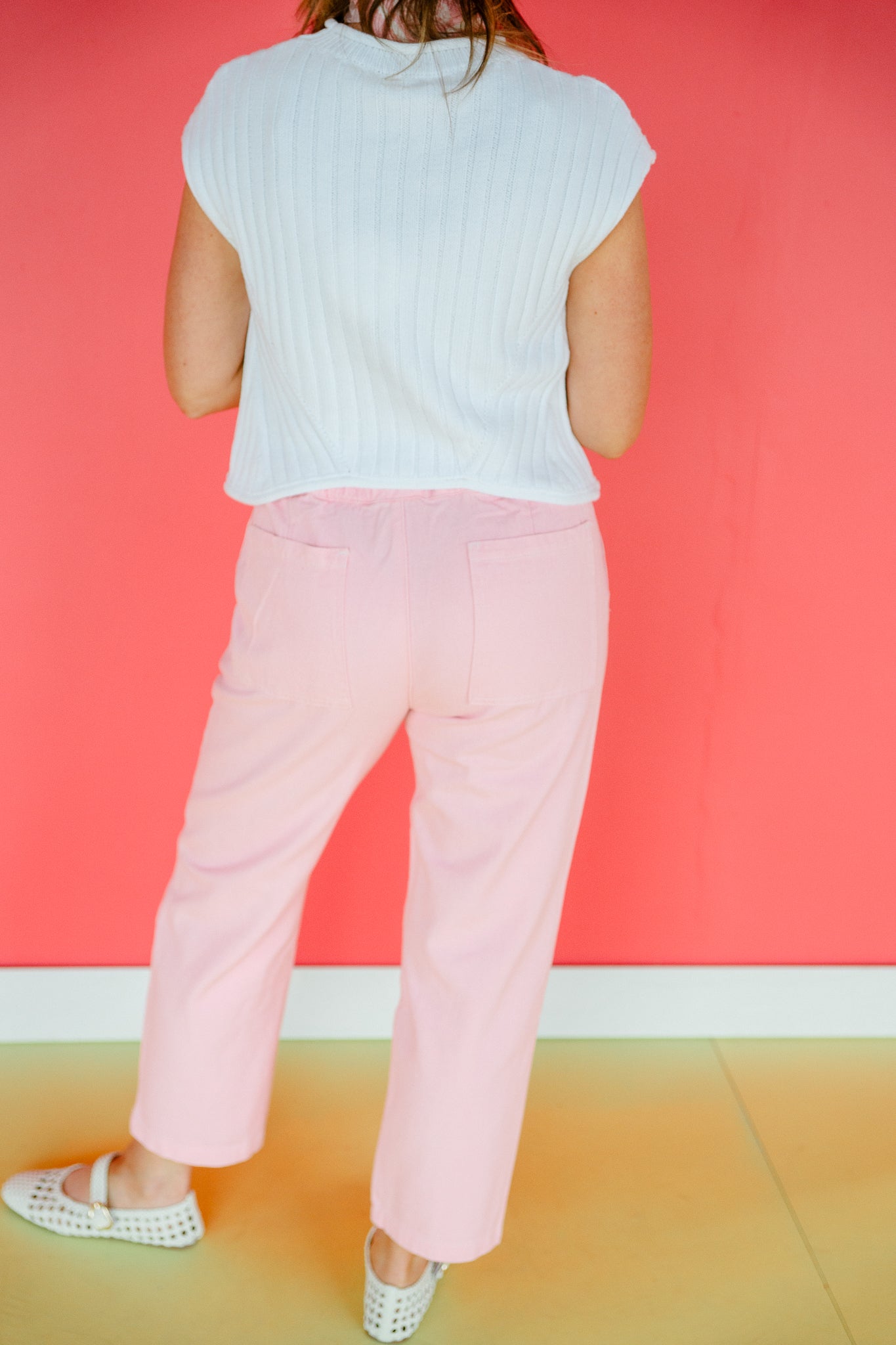 Leighton Drawstring Wide Leg Pants