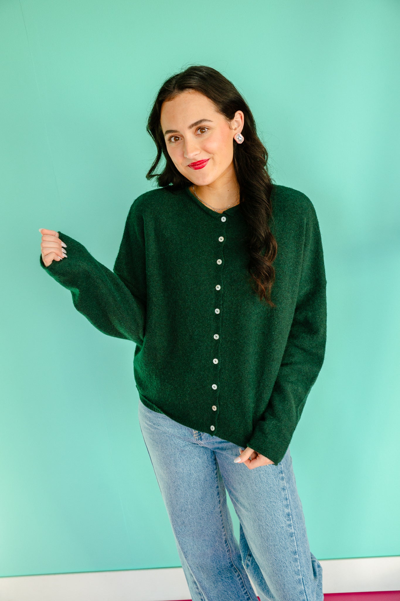 Millicent Button Down Sweater