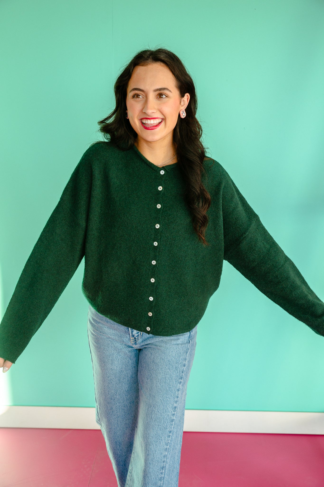 Millicent Button Down Sweater