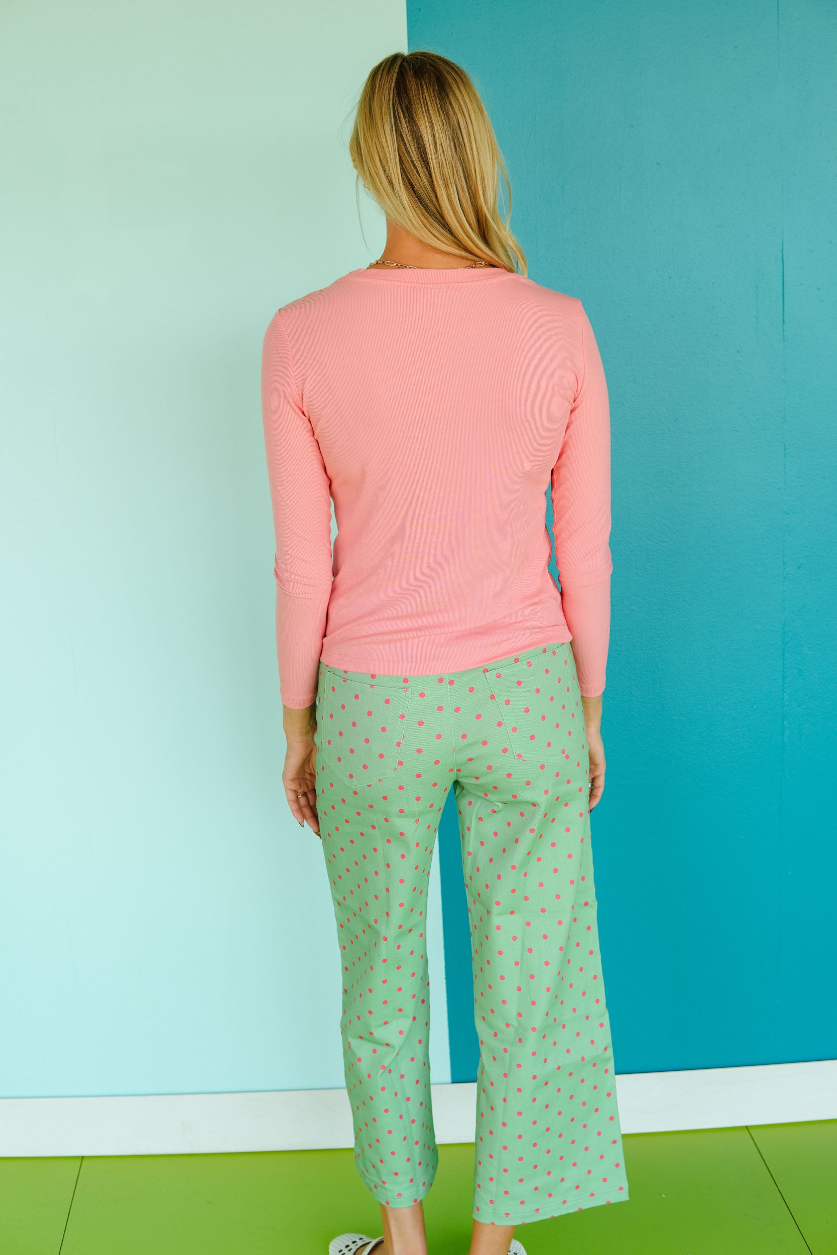 [Ellevate Basic] Maggie Ribbed Long Sleeve Tee