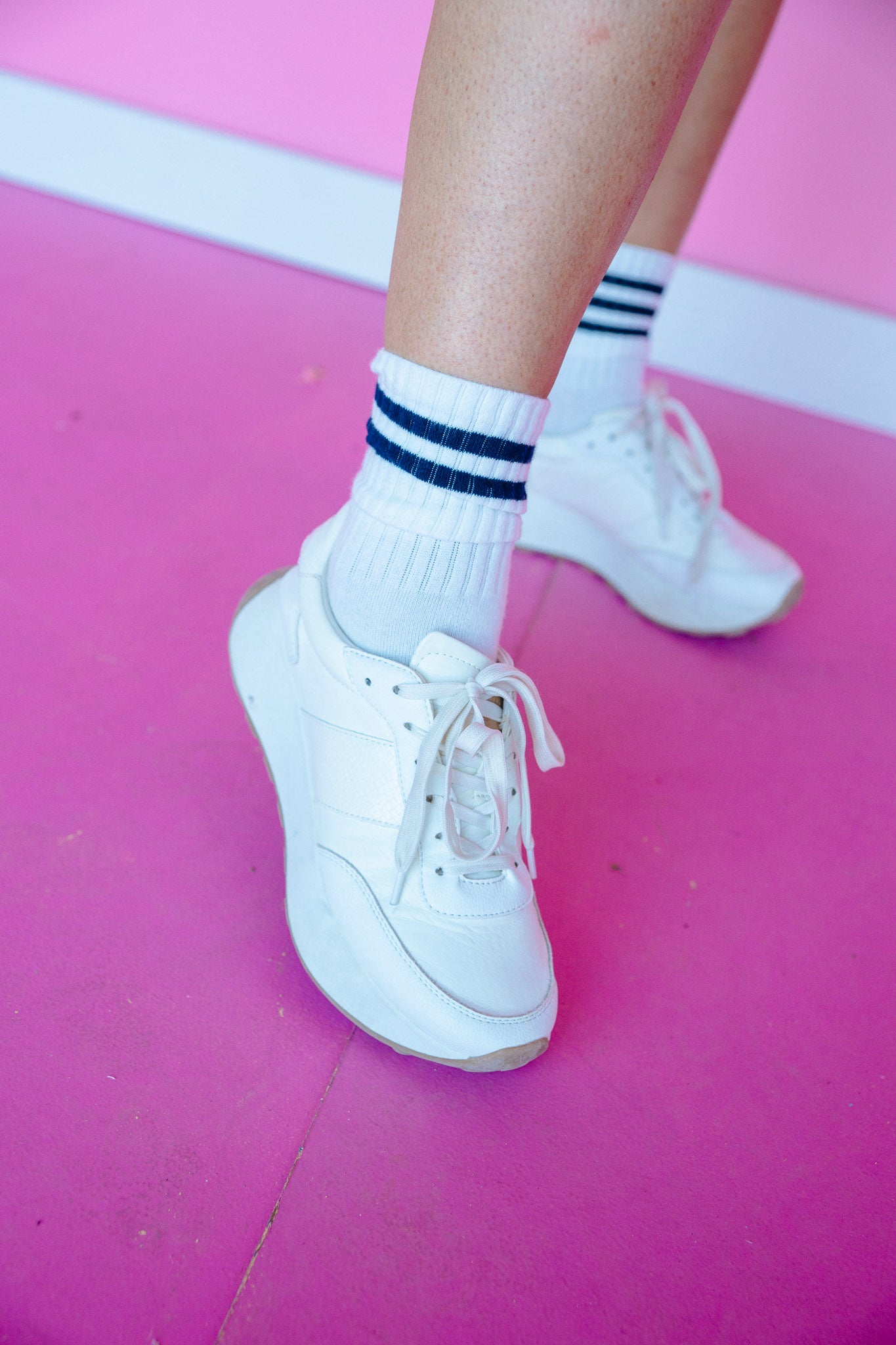 Kick Start Sporty Striped Socks