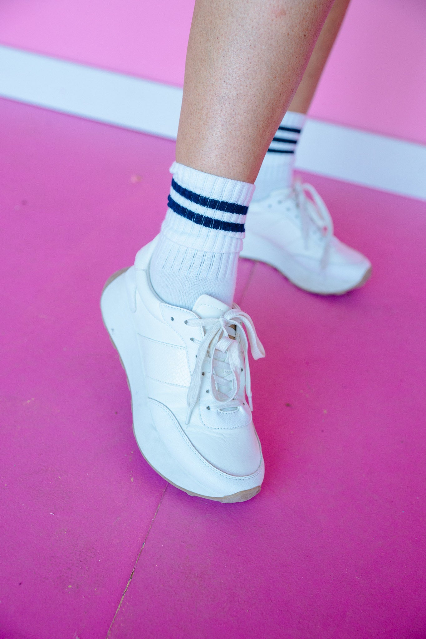 Kick Start Sporty Striped Socks