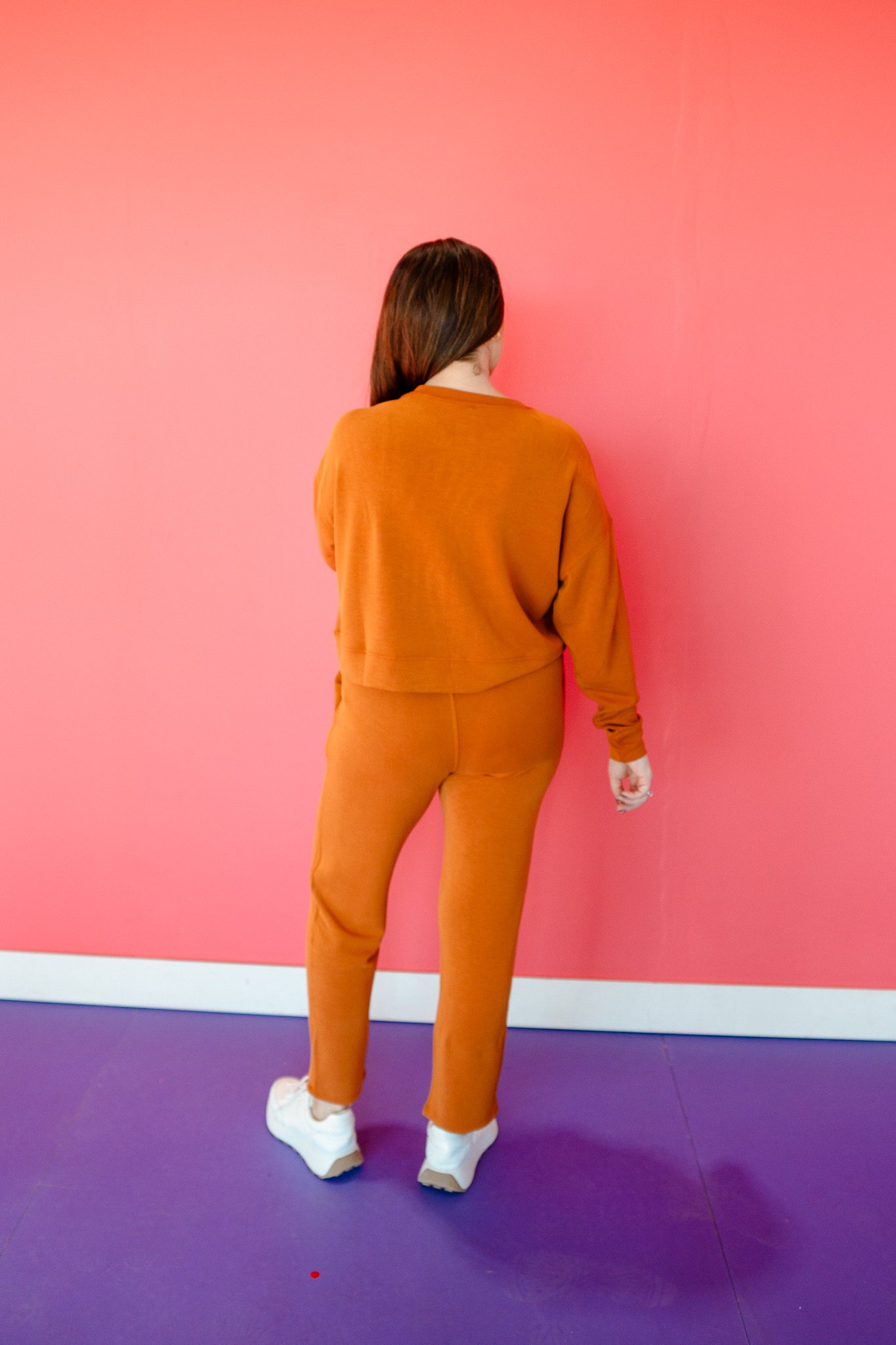 Everly Soft Crop Pants - Cinnamon