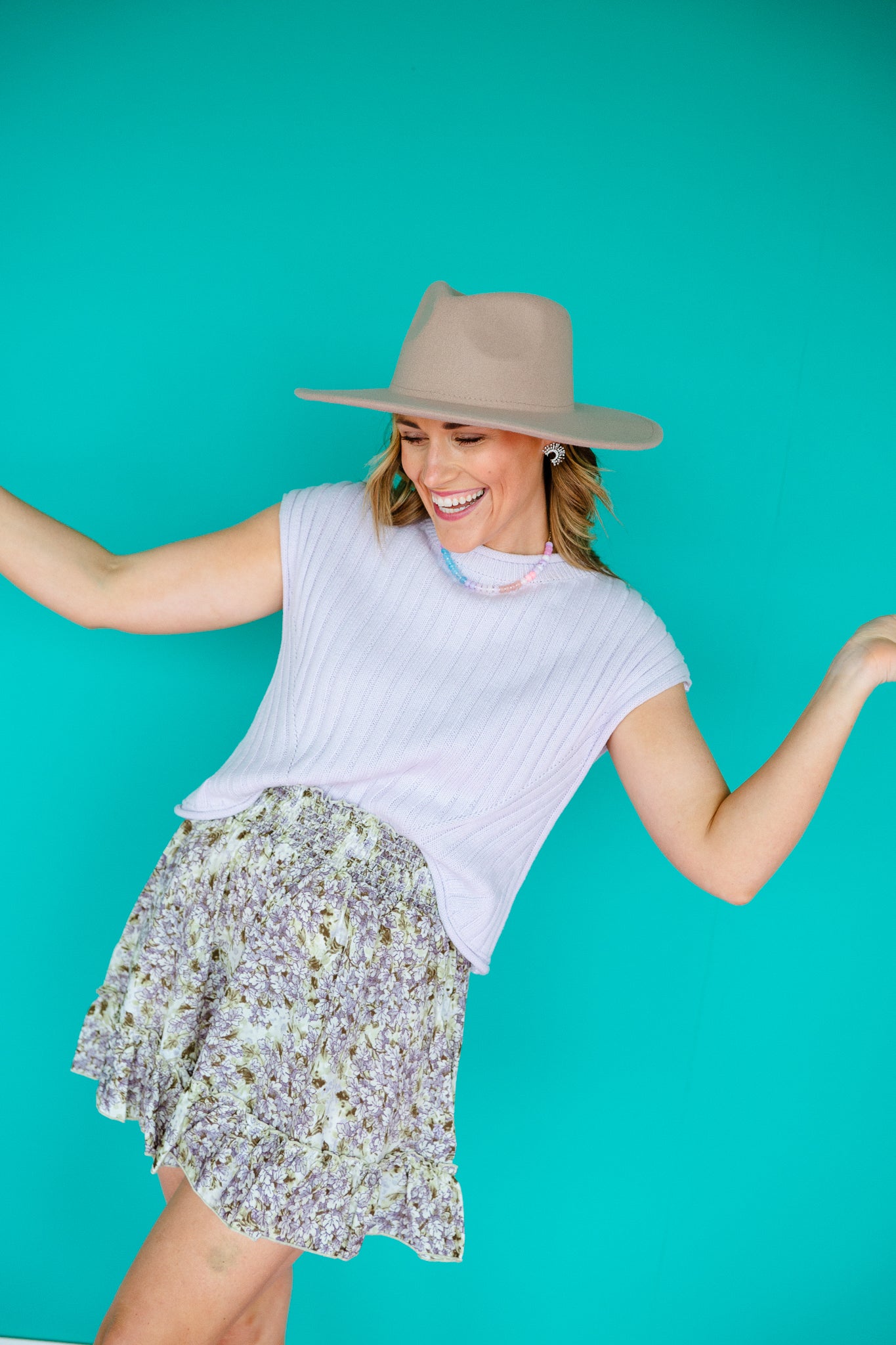 Callie Sleeveless Sweater