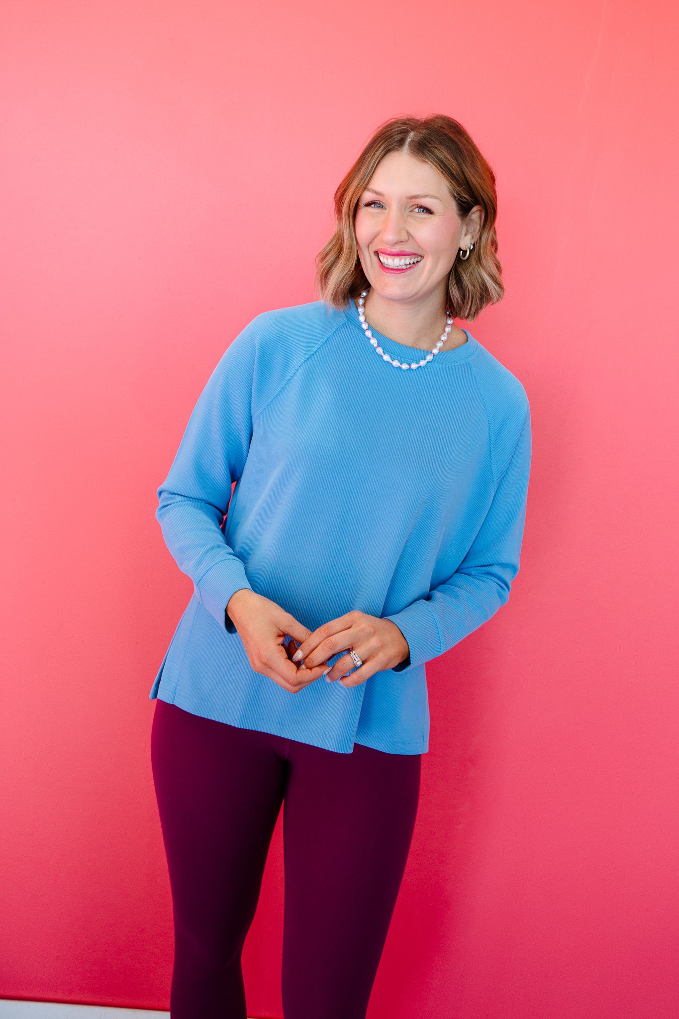 Monique Sand Wash Ribbed Tunic