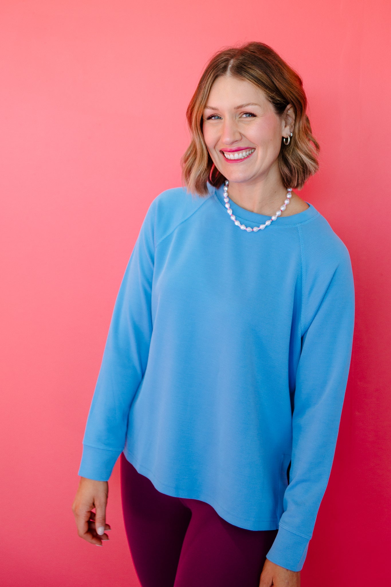 Monique Sand Wash Ribbed Tunic