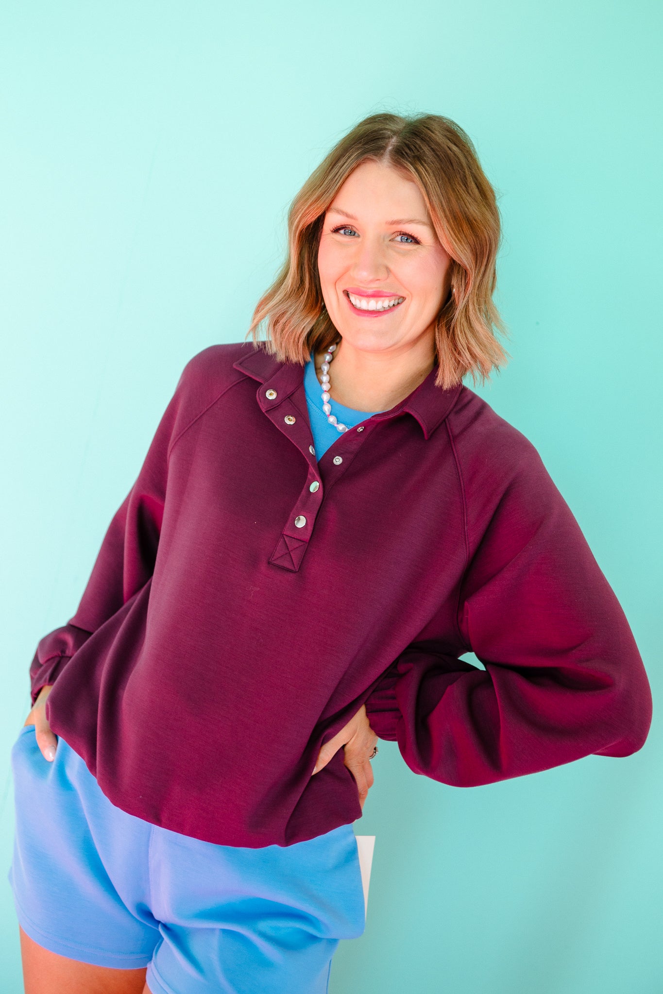 [Ellevate Basics] Natalia Luxe Pullover