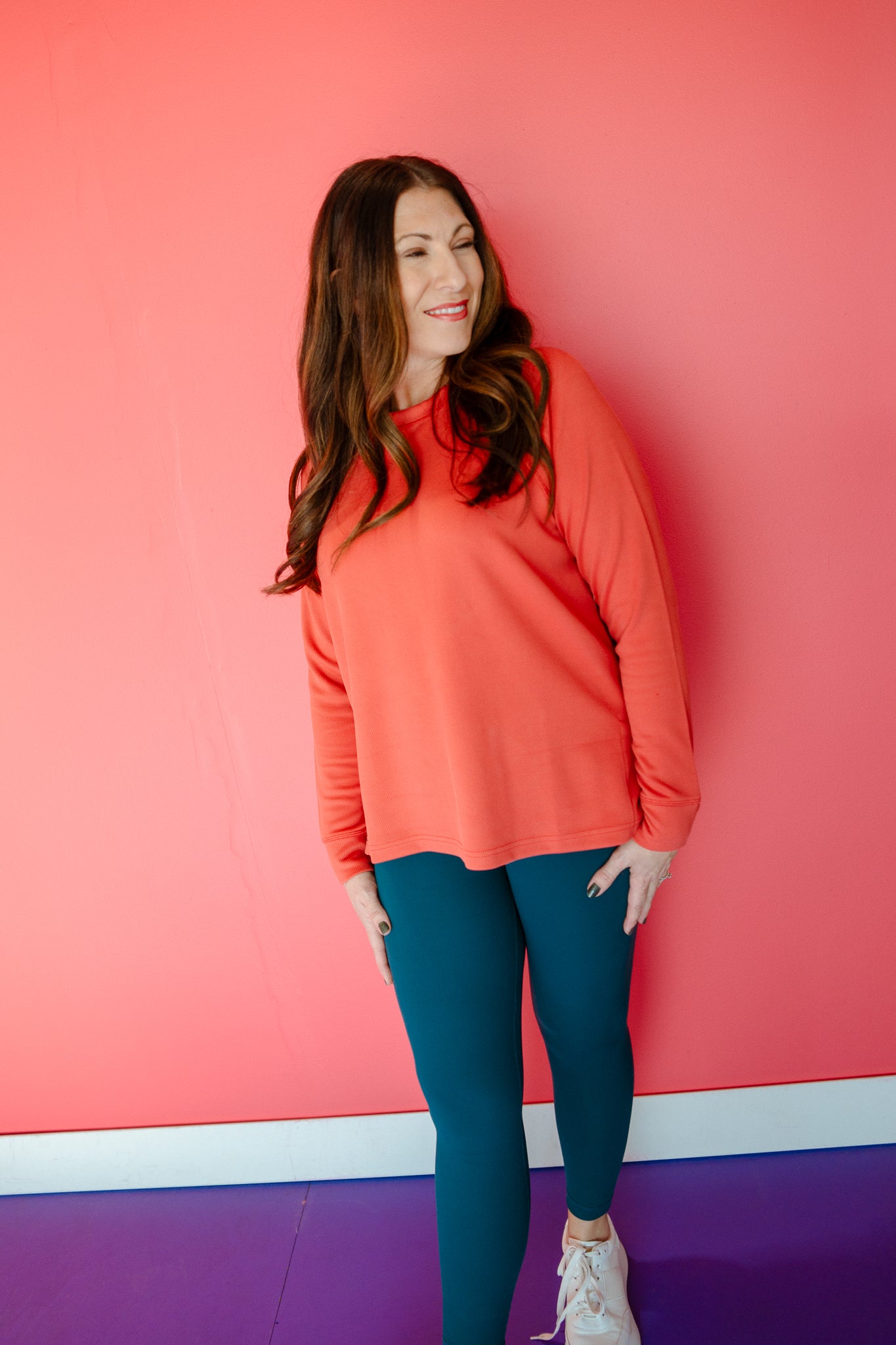 Monique Sand Wash Ribbed Tunic