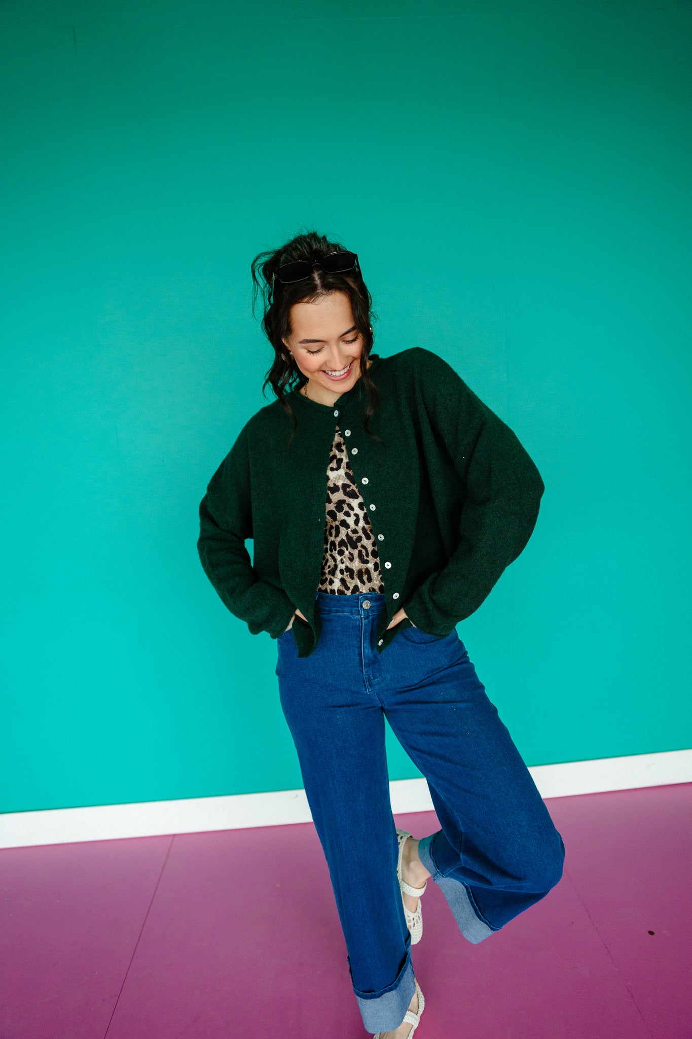 Millicent Button Down Sweater