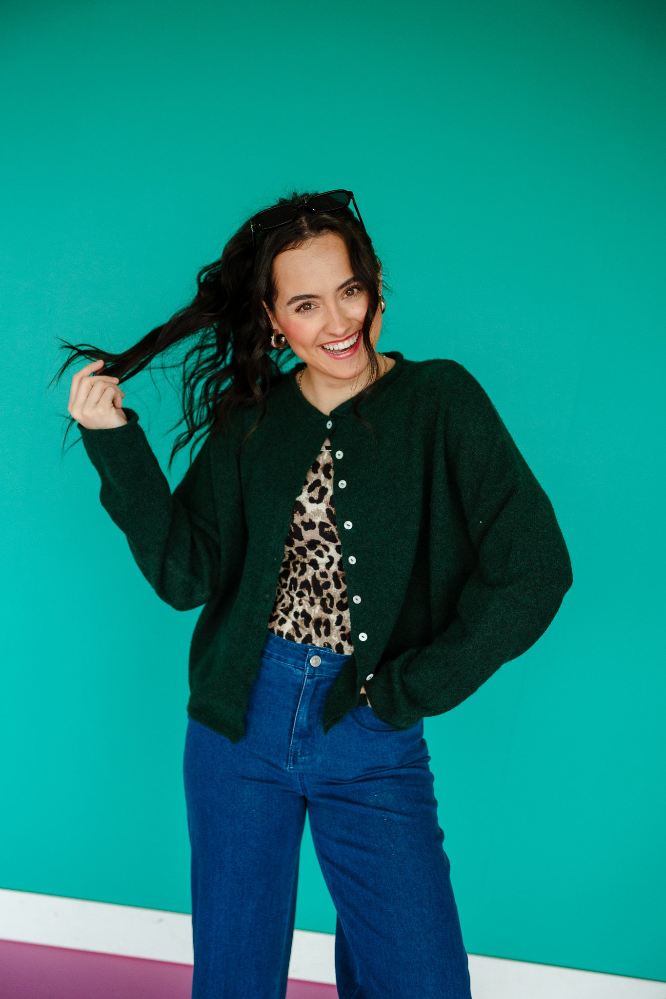 Millicent Button Down Sweater