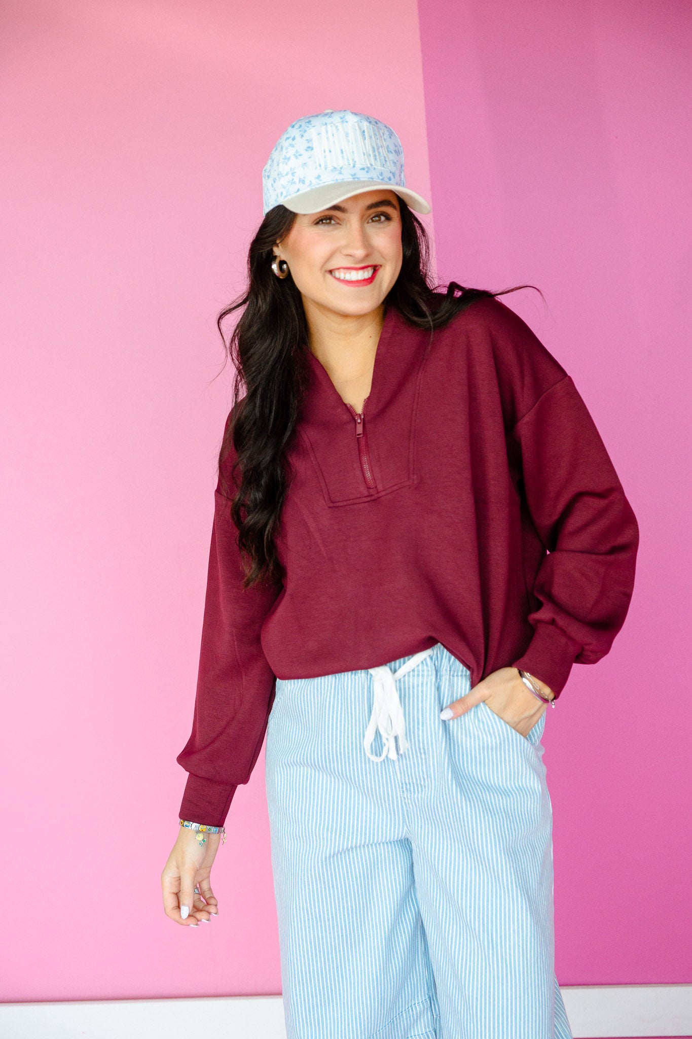 Hattie Scuba Pullover