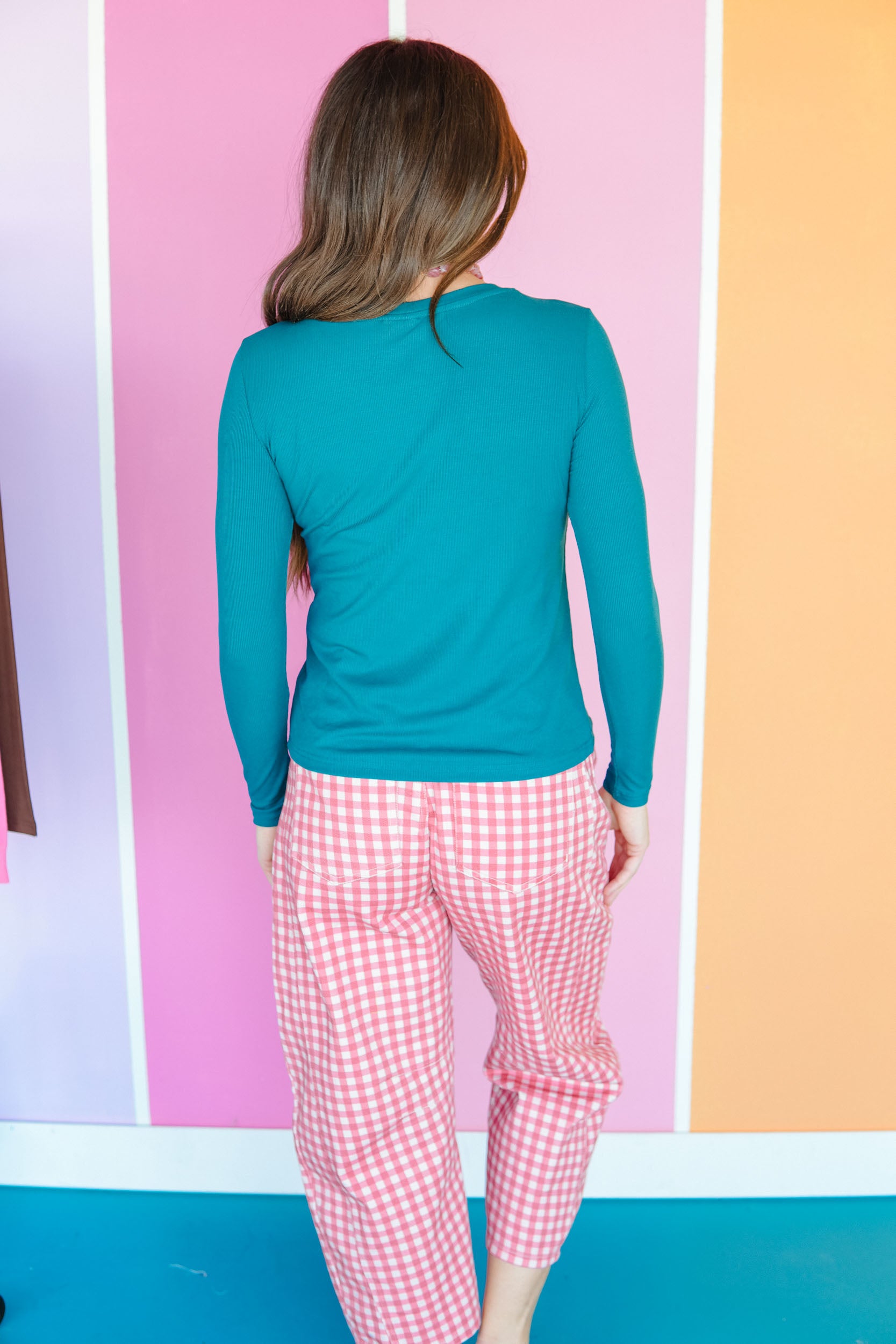 [Ellevate Basic] Maggie Ribbed Long Sleeve Tee