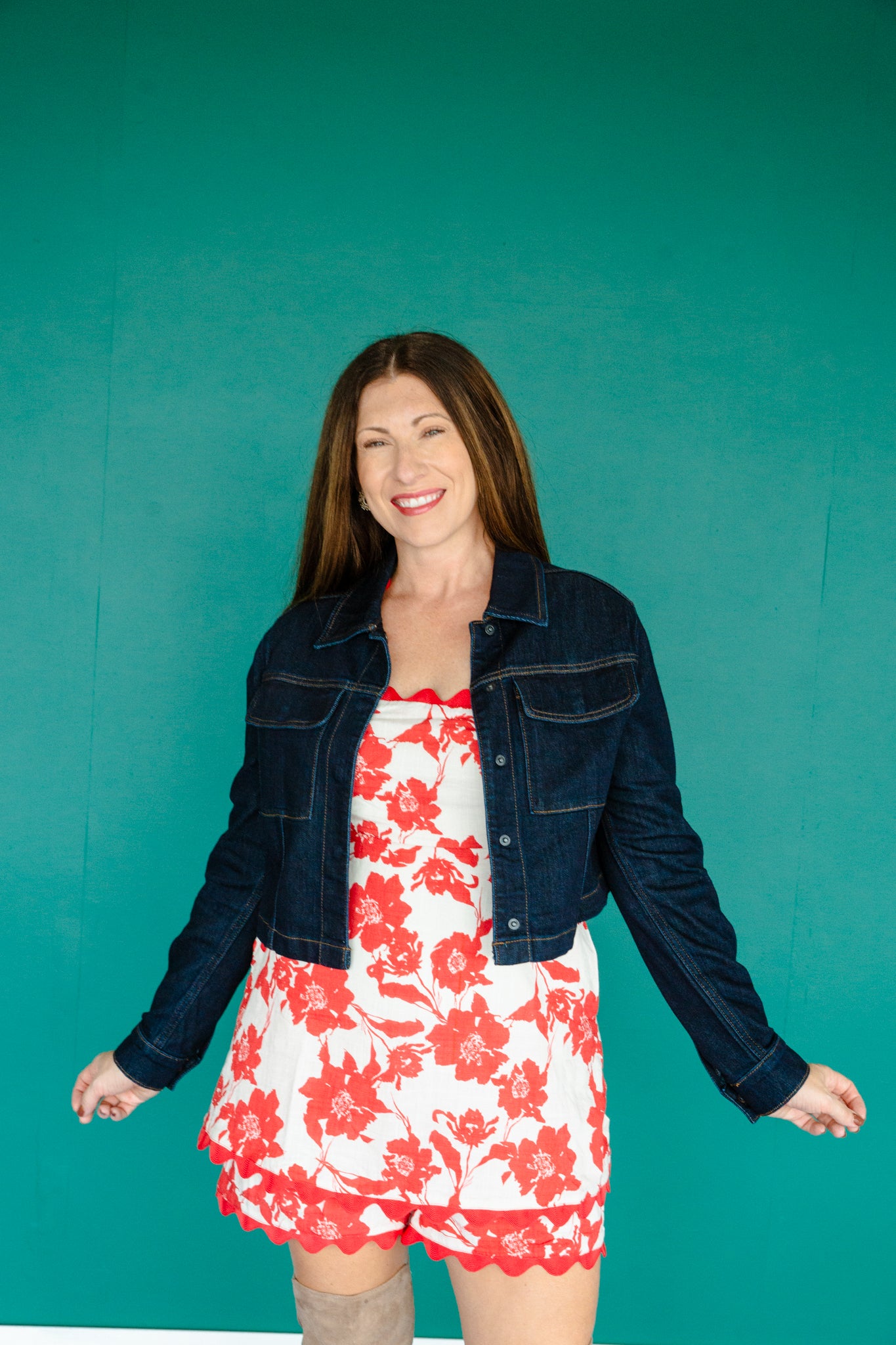 Stassi Floral Romper