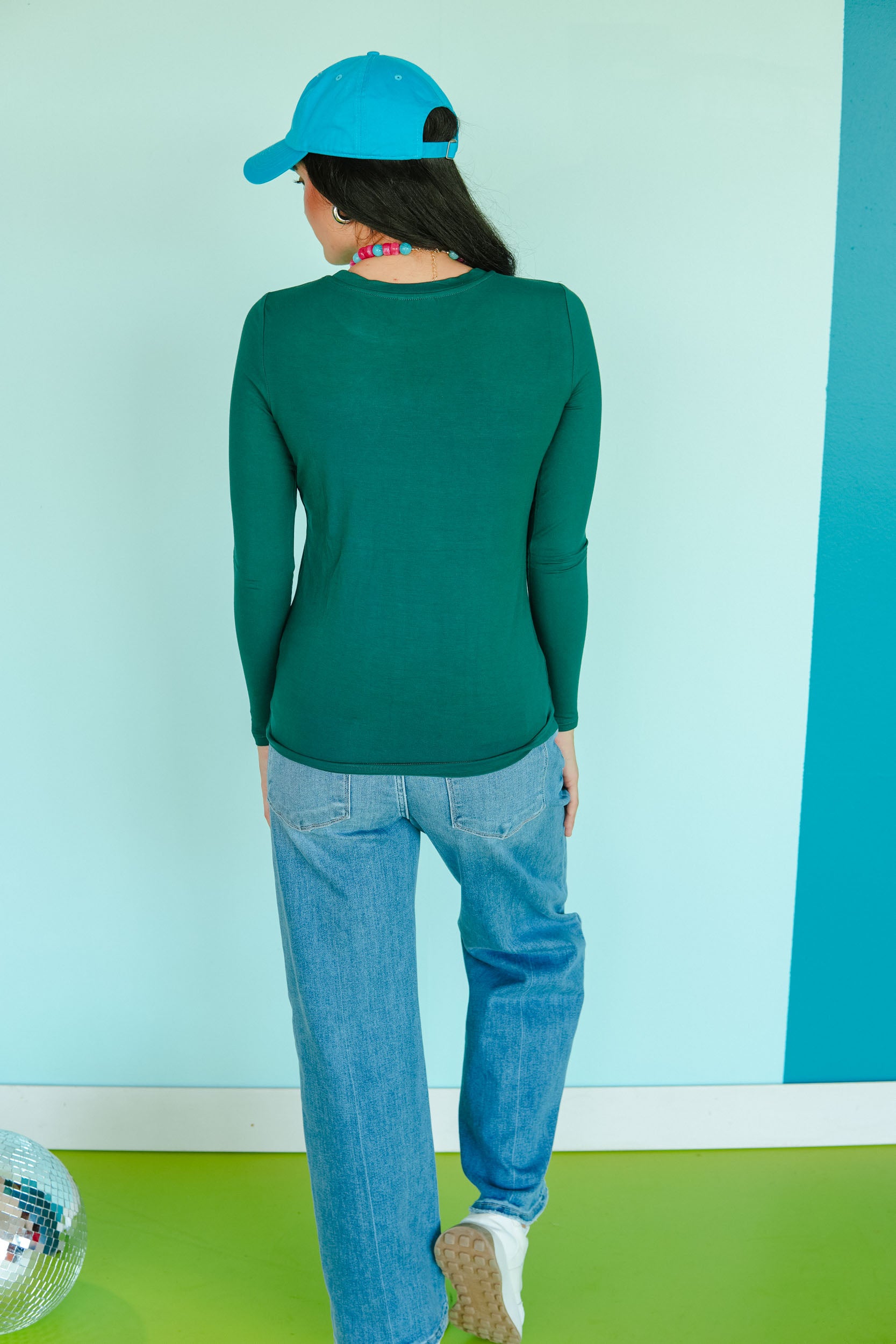 [Ellevate Basic] Mary Basic Long Sleeve Tee