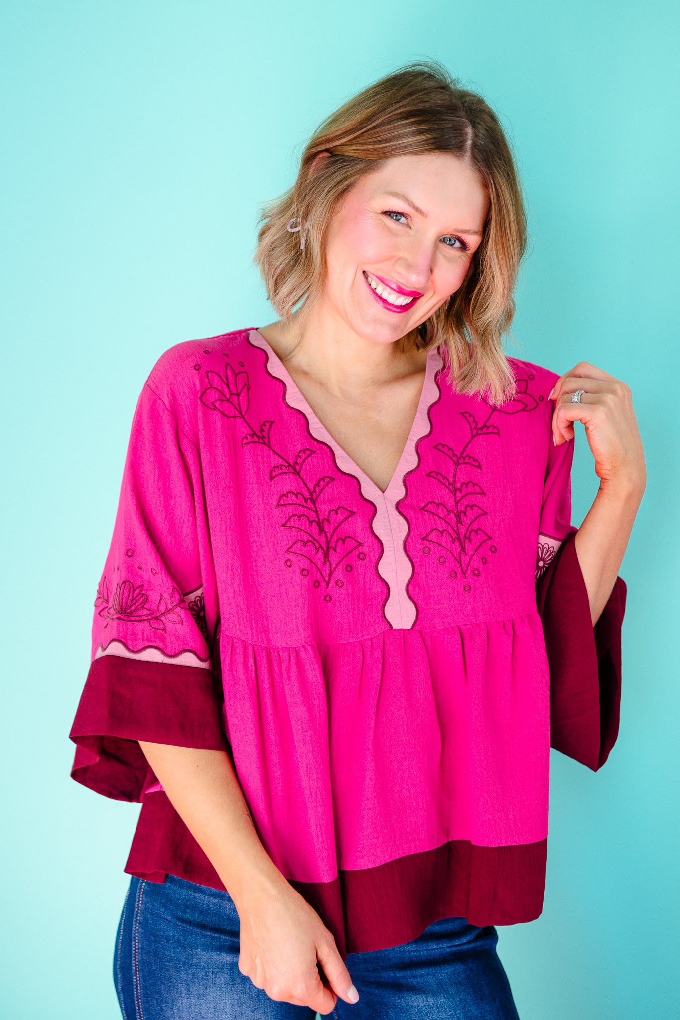 Cecilia Babydoll Top